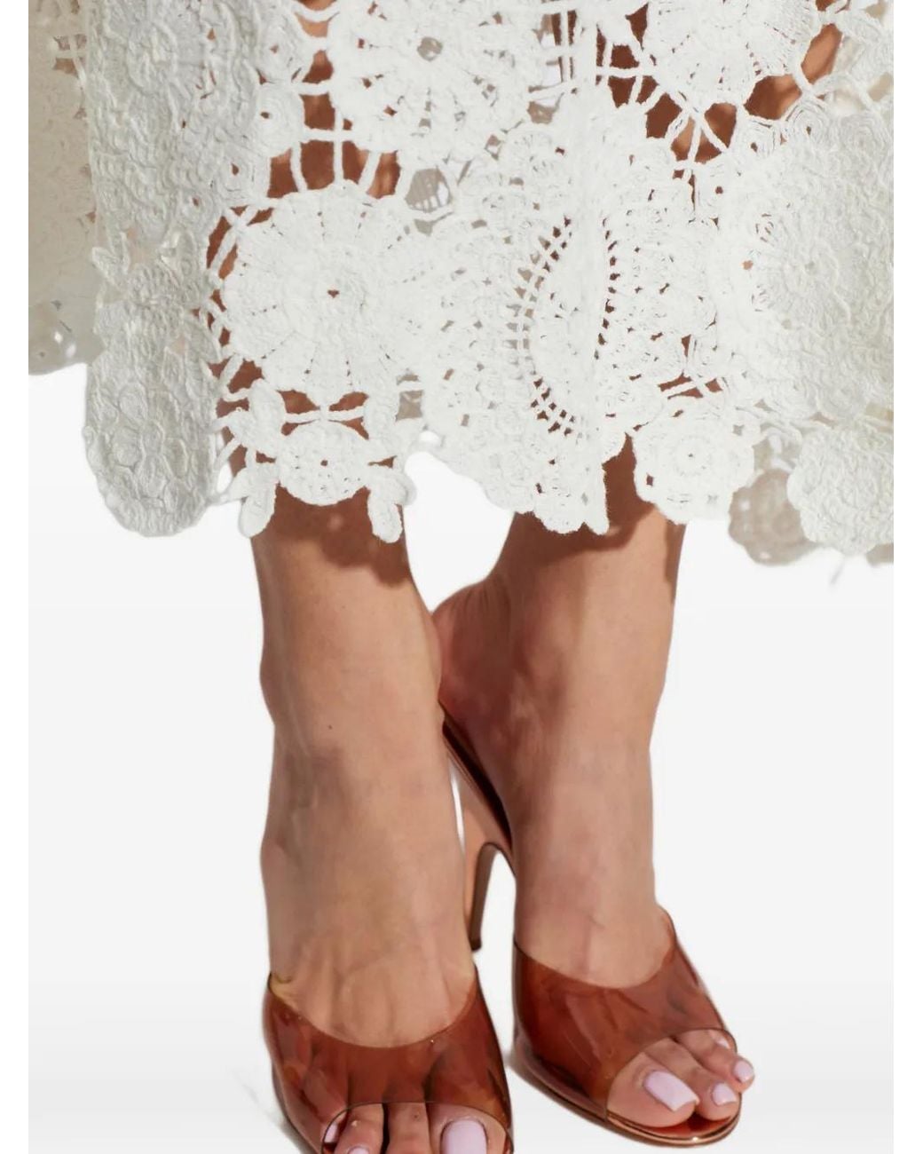 Gianvito Rossi Brown Sofia Sandalen