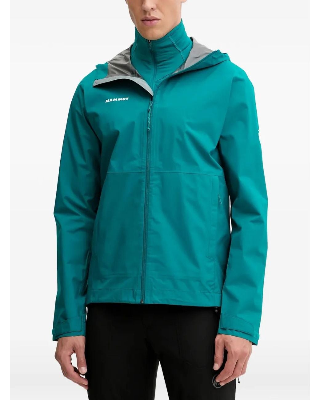 Mammut Blue Veste Zippée Linard Light Hs À Capuche for men