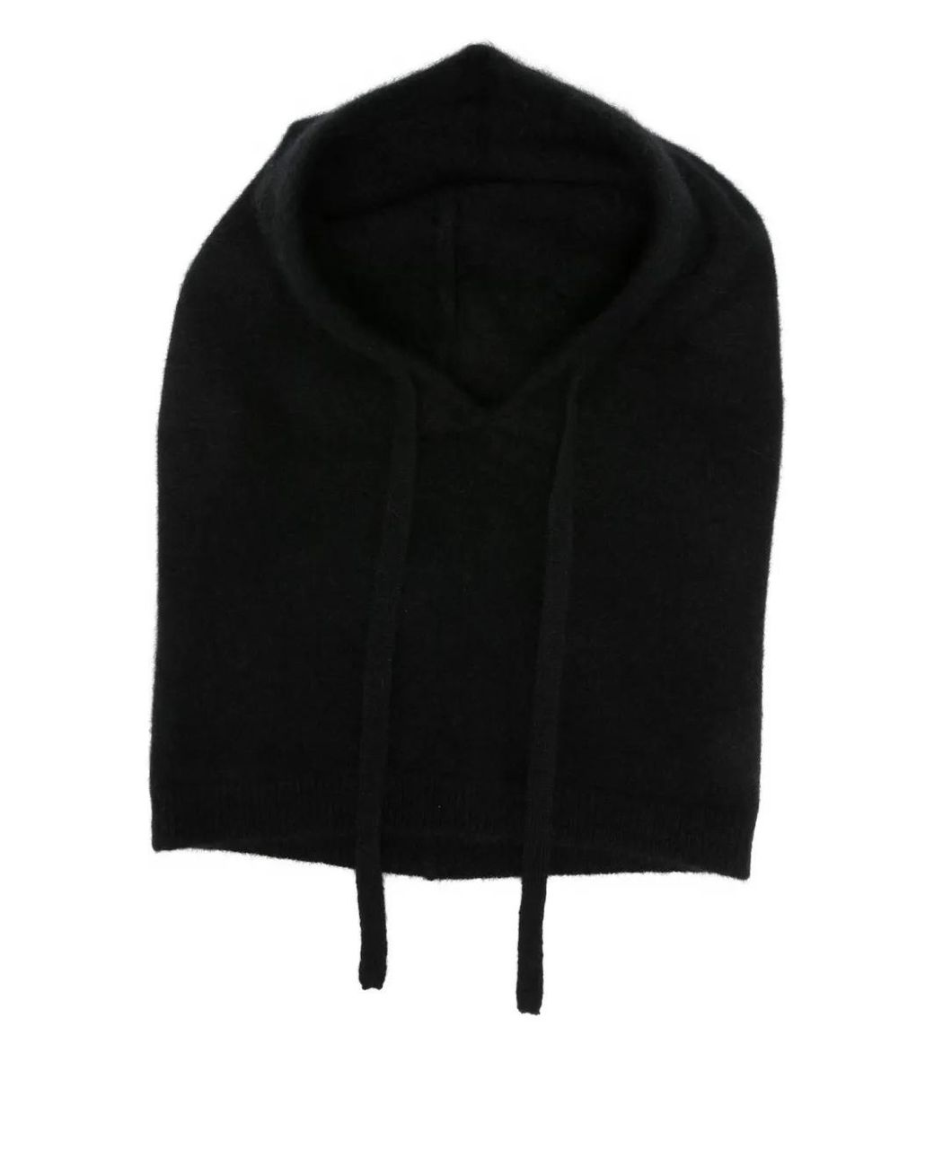 P.A.R.O.S.H. Black Brushed-Effect Balaclava