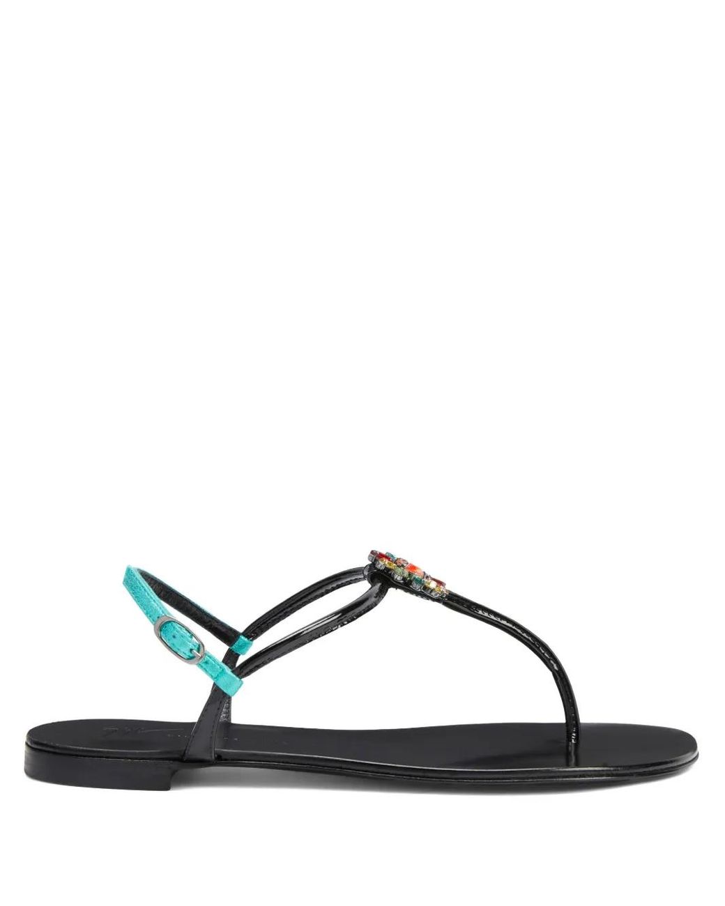 Giuseppe Zanotti Black Noussa Sandals