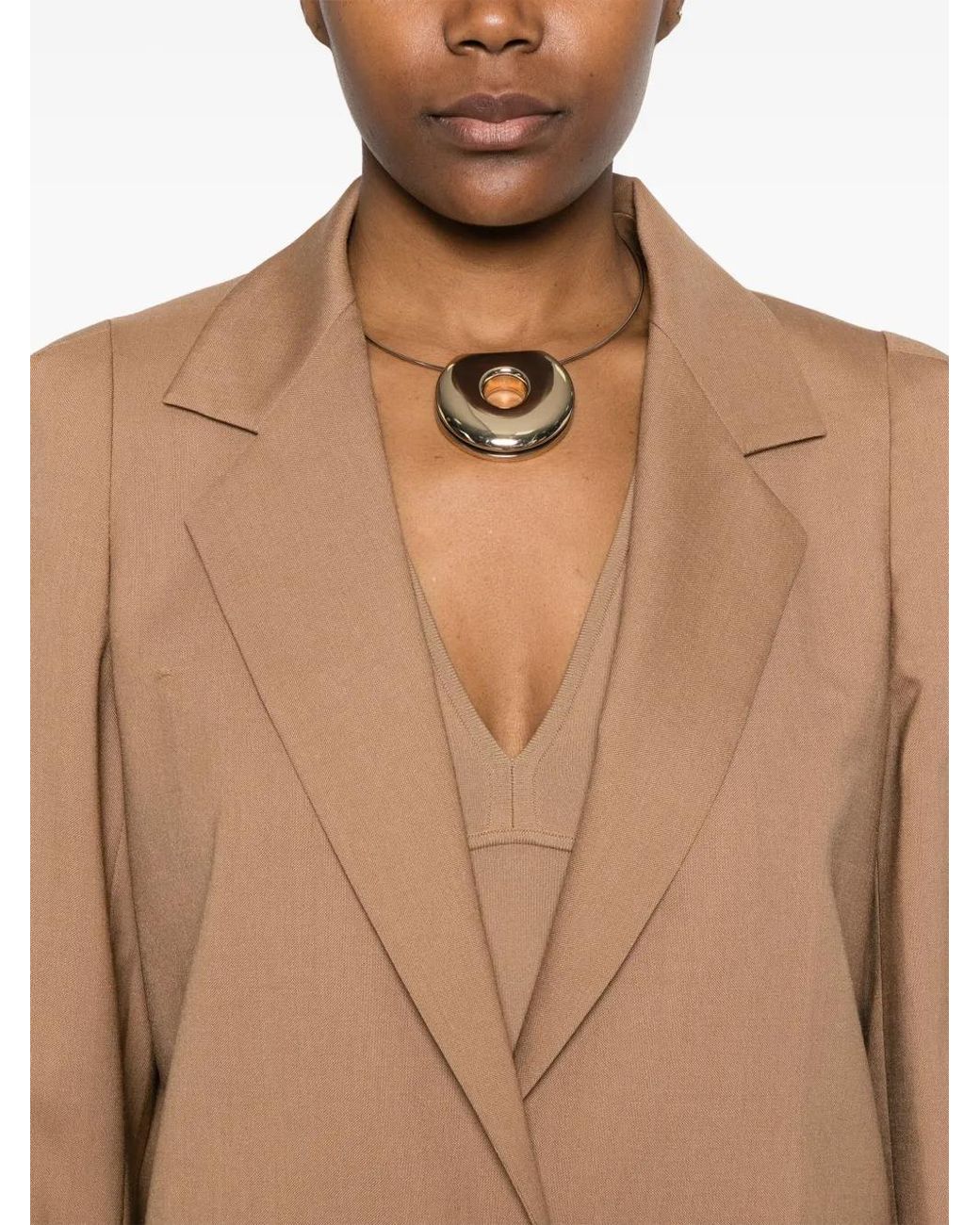 Max Mara Kitten Blazer in het Natural