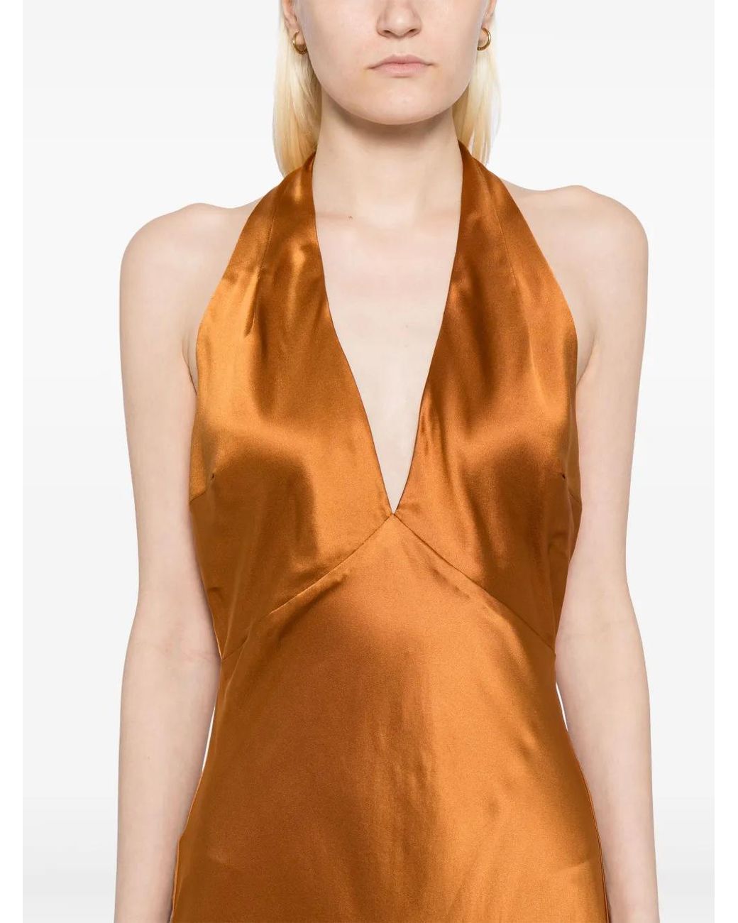 Vestido Daniela Reformation de color Brown