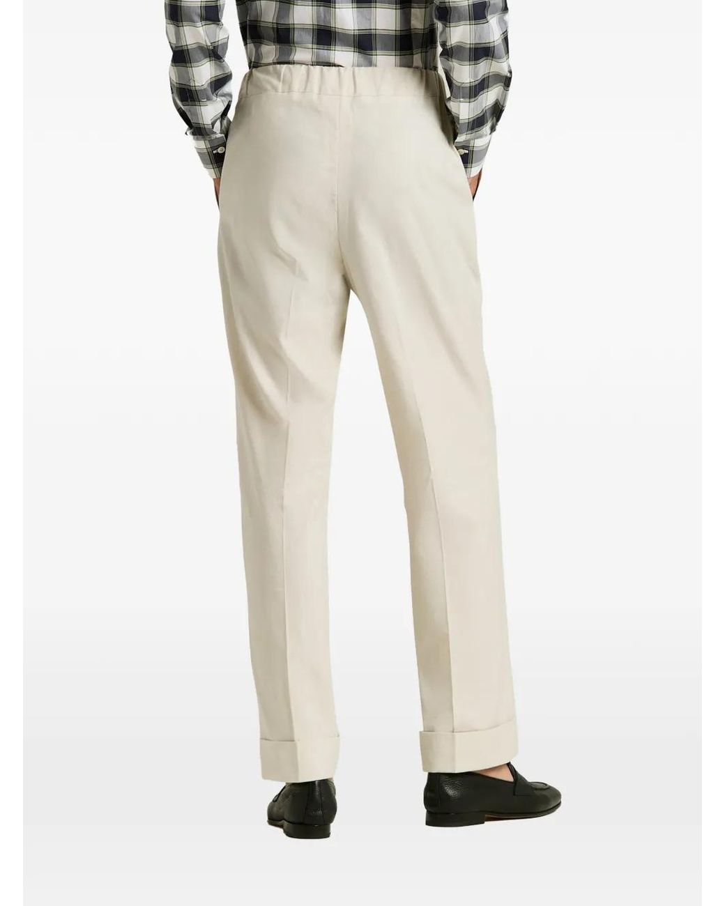 Kiton Hose Mit Elastischem Bund in White für Herren