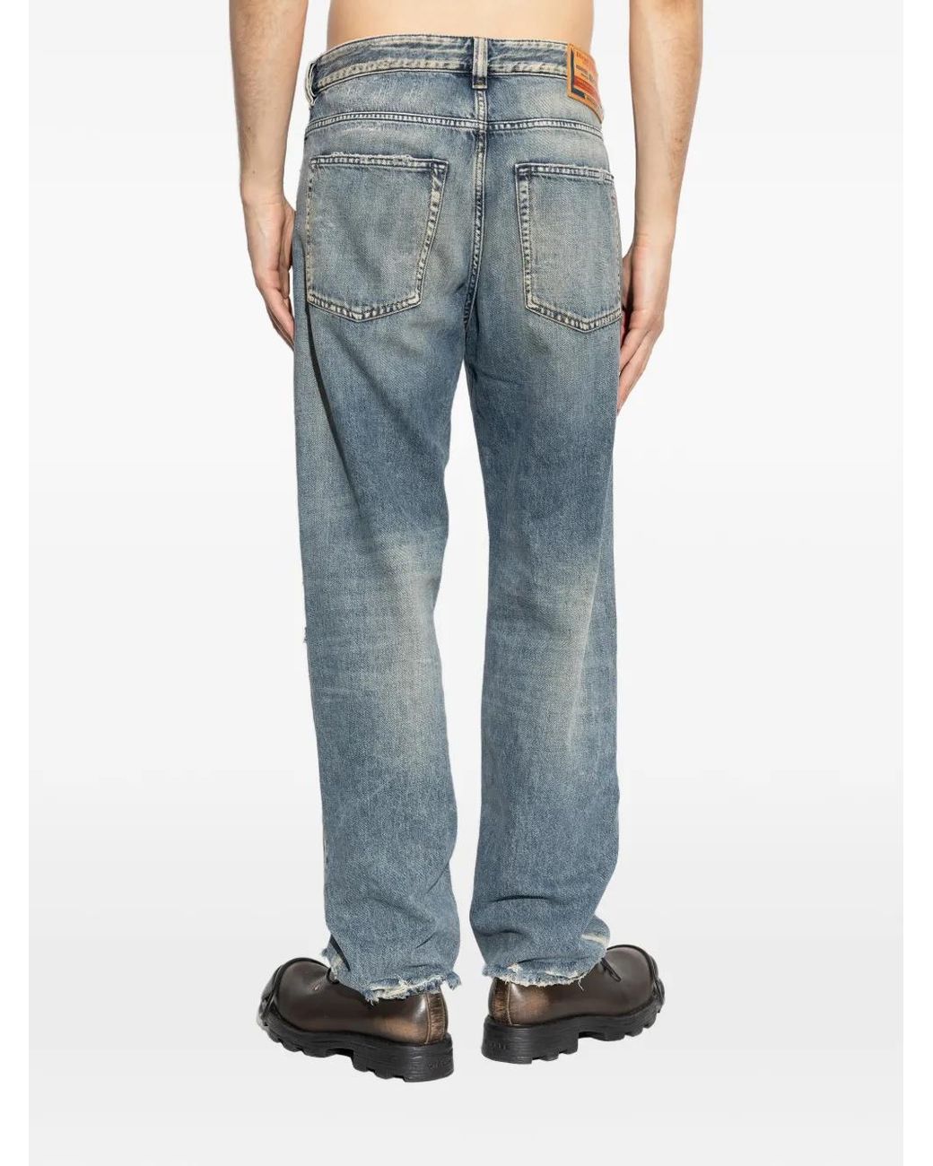 DIESEL Blue '2024 D-Macs' Jeans for men