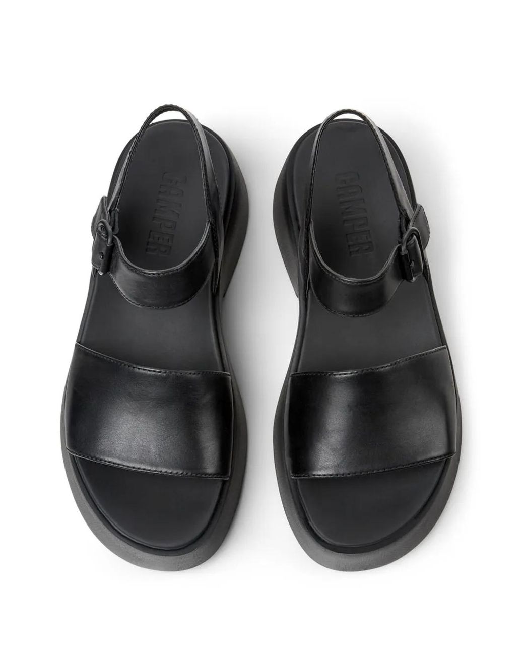 Camper Black Tasha Sandals