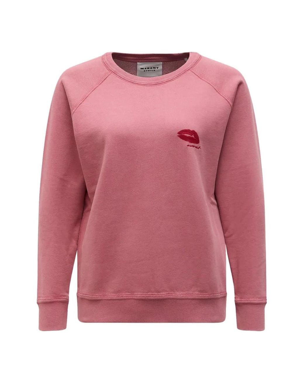 Isabel Marant Pink Embroidered Sweatshirt