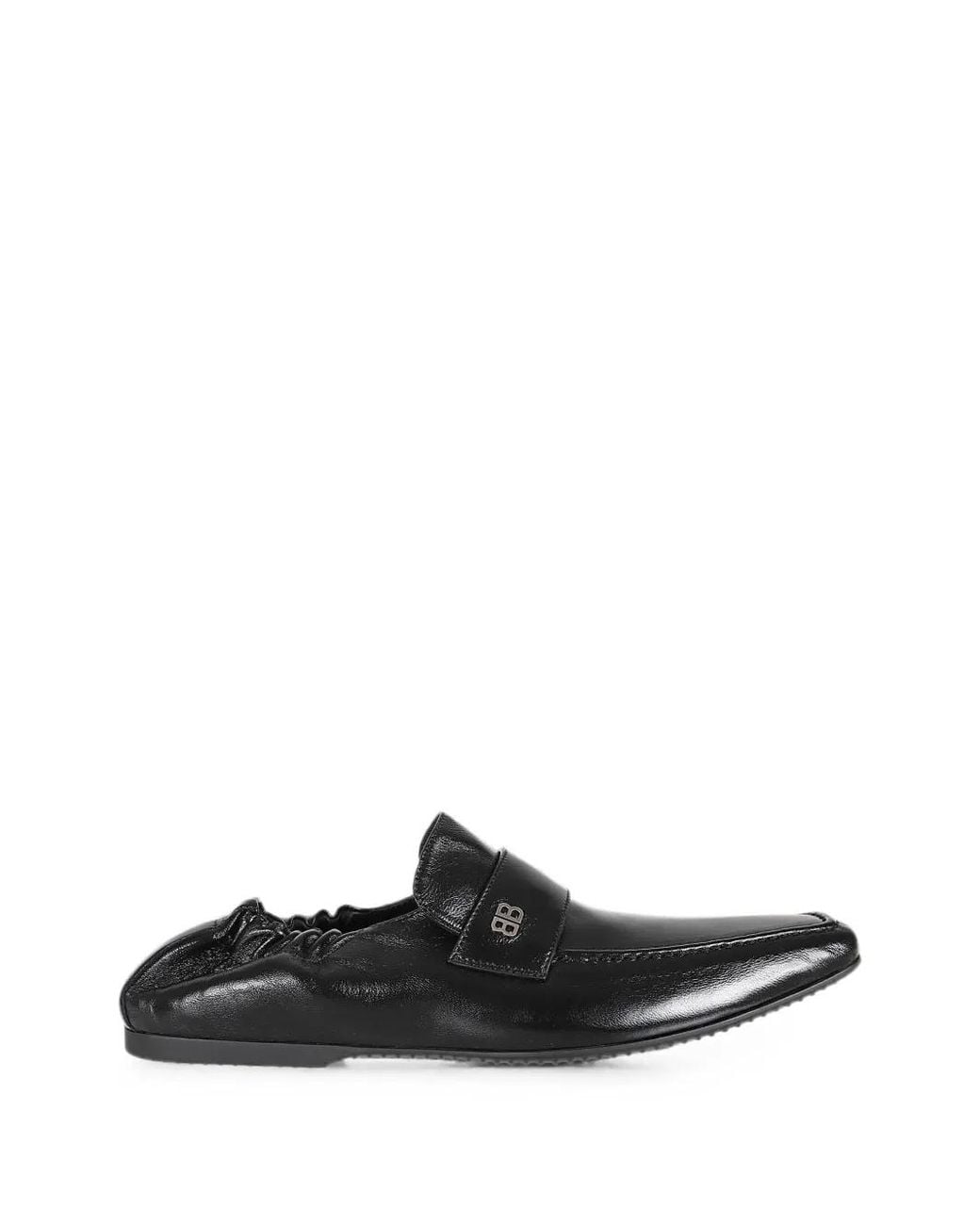 Balenciaga Black Palermo Bb Loafers for men