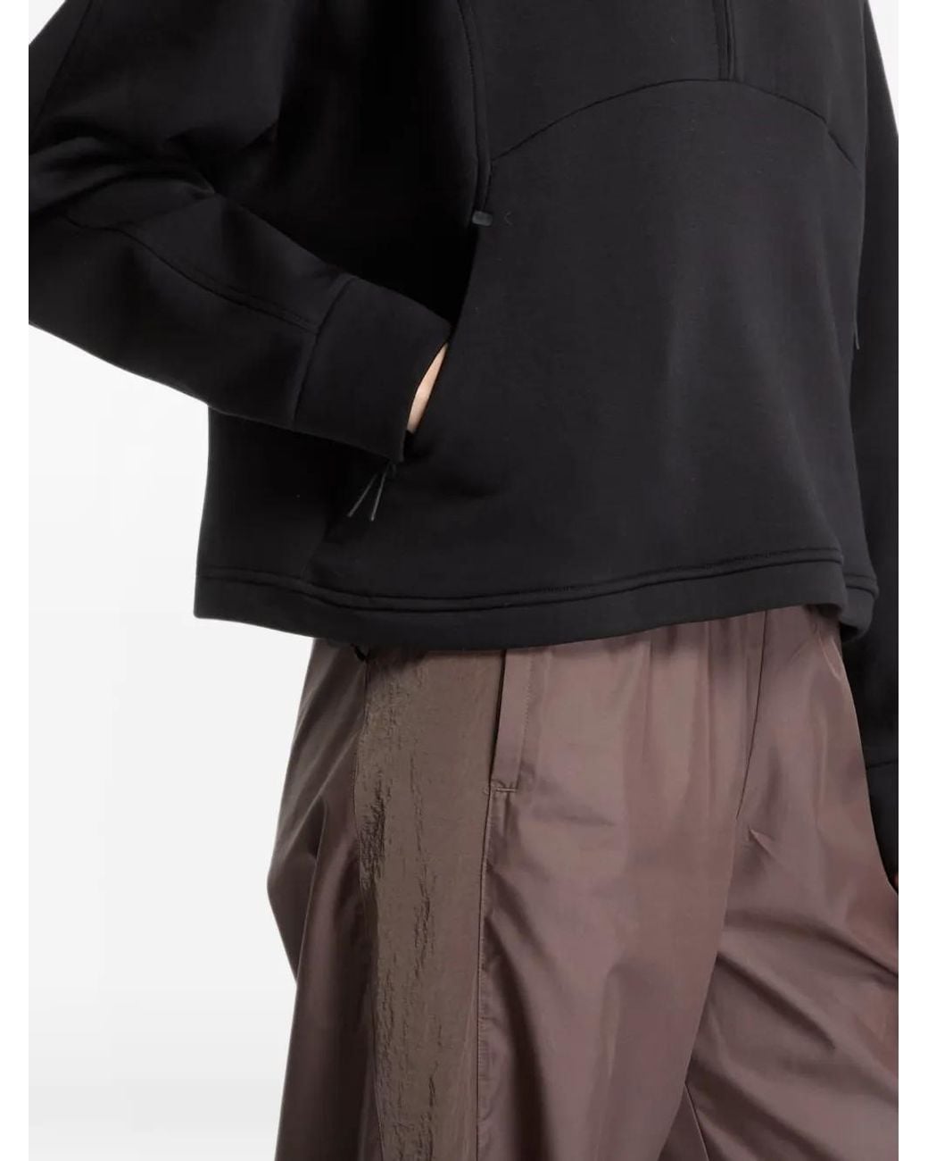 Under Armour Black Unstoppable Fleece Half-Zip Sweater