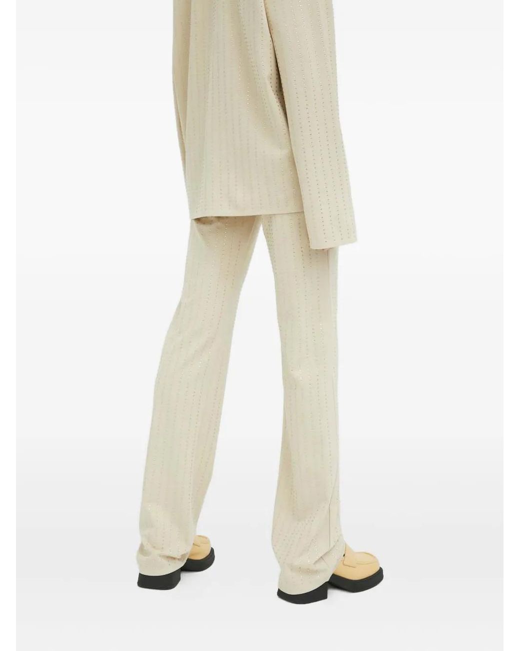 Samsøe & Samsøe Natural Embellished Trousers