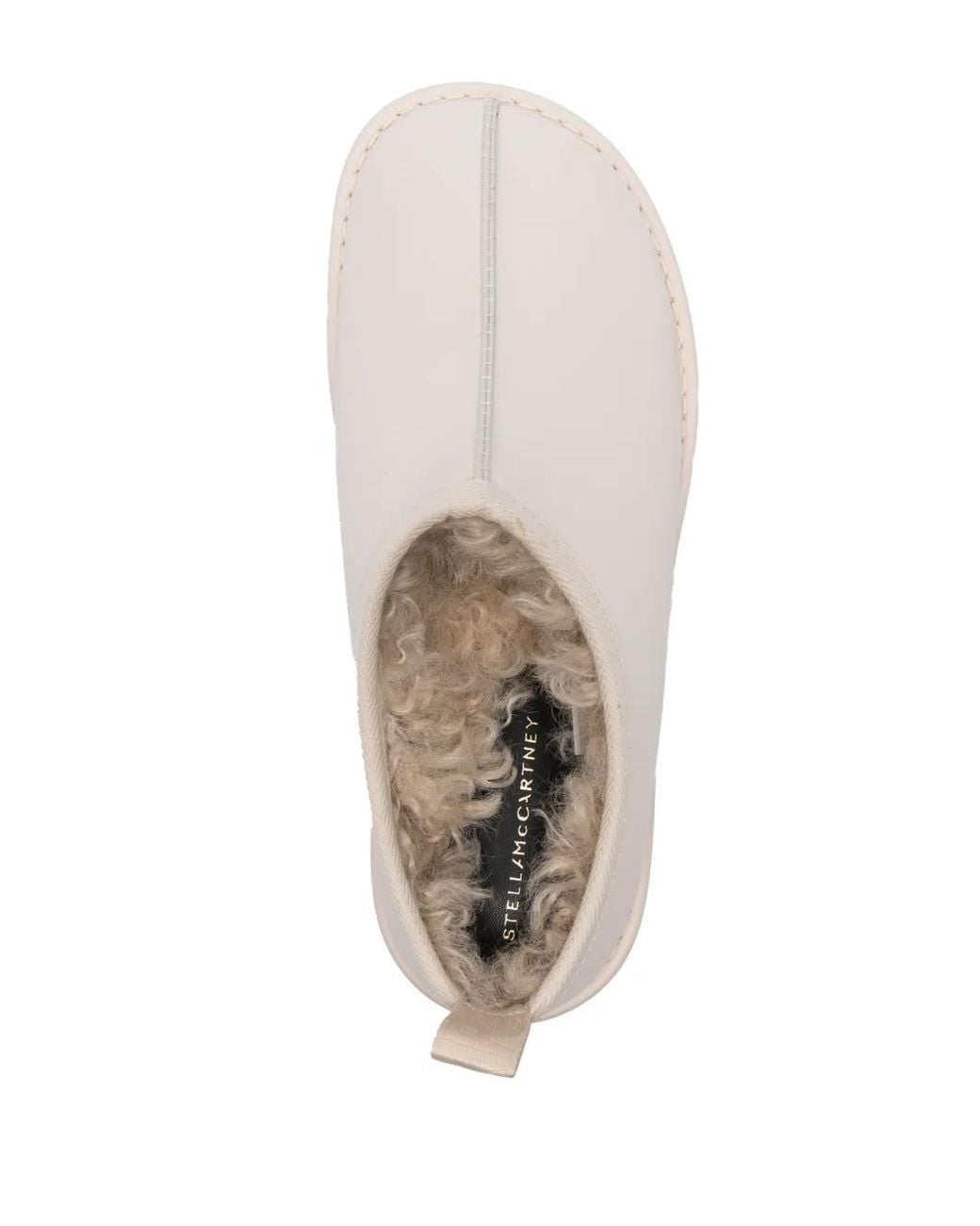Stella McCartney White Sneak-Elyse Slipper