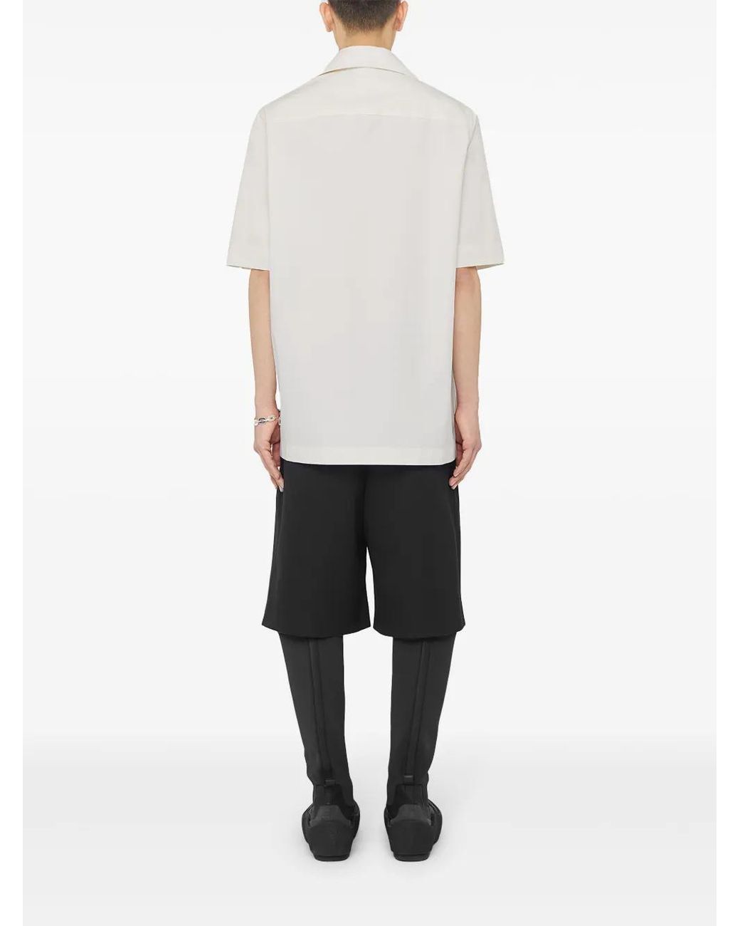 Jil Sander White Layered Button-Up Shirt for men