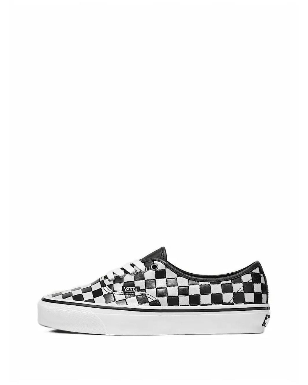 Vans White Otw Authentic 44 Vibram Checkerboard Sneakers for men