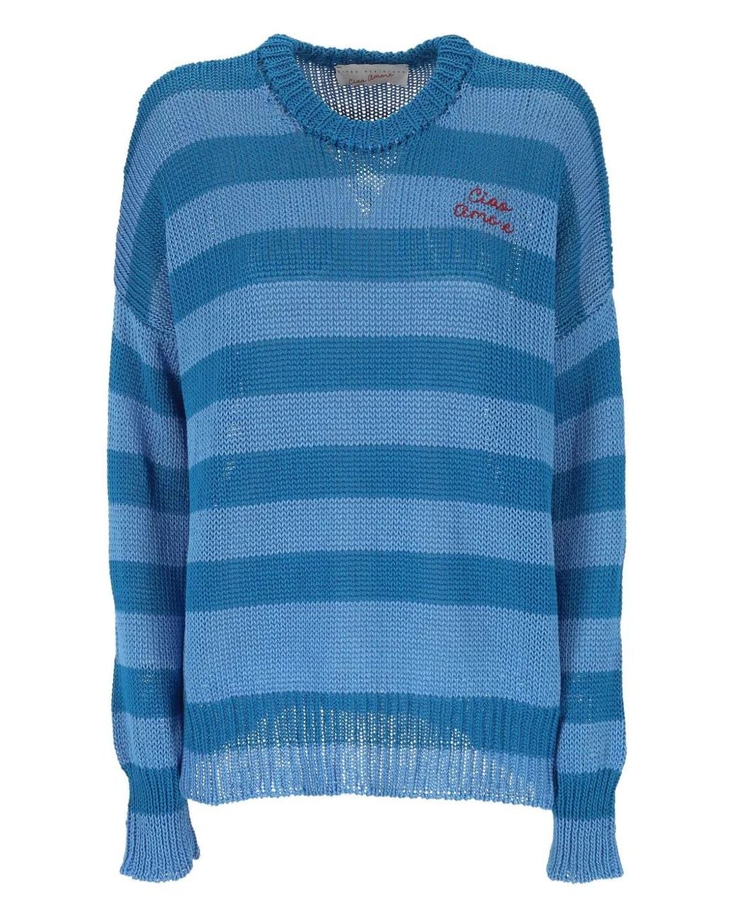 Pull À Rayures Giada Benincasa en coloris Blue