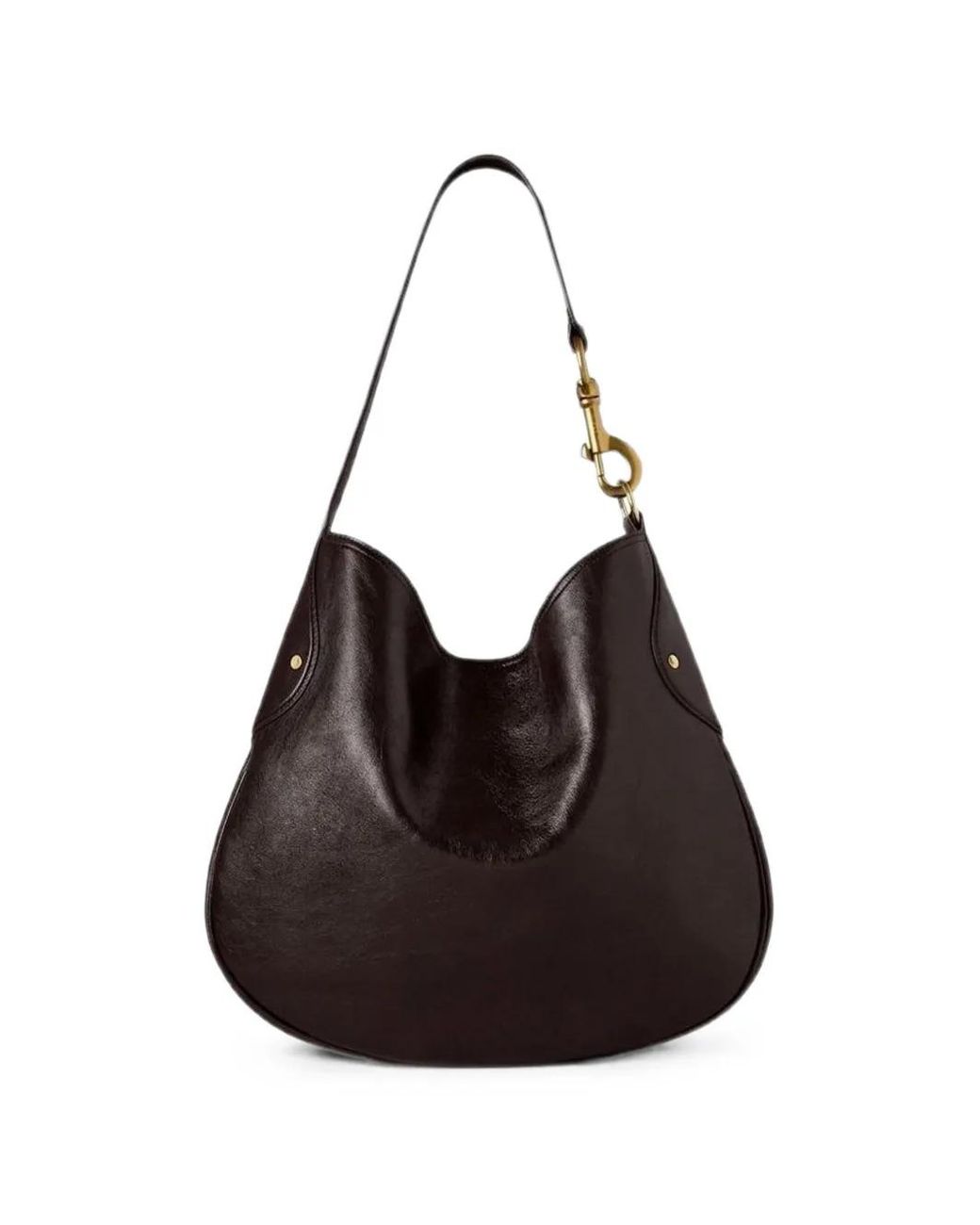 Mulberry Black Hackney Leather Shoulder Bag