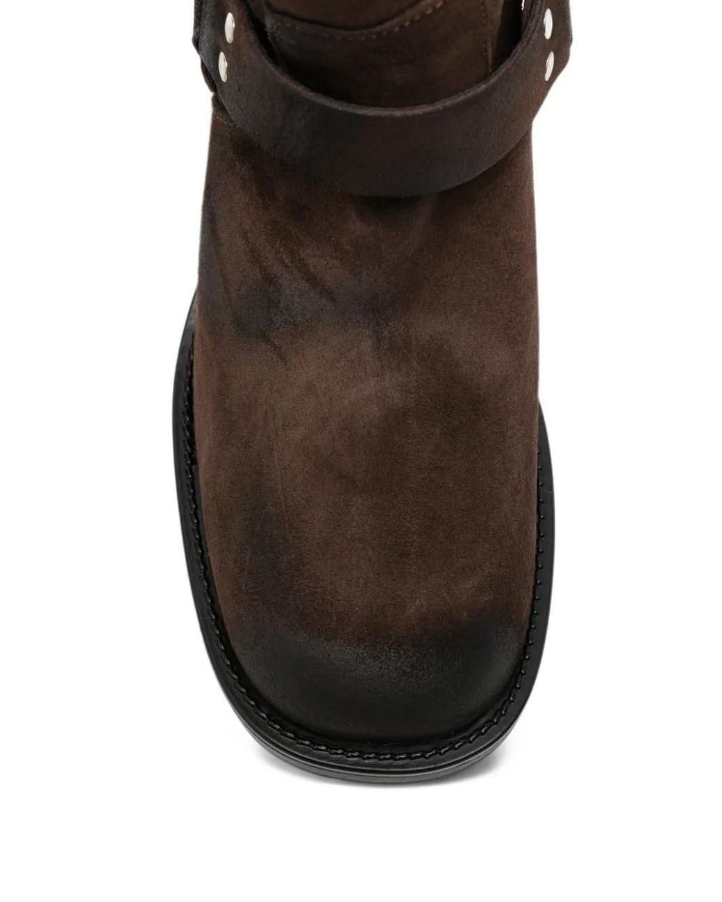 GISEL B Black Winsor Buckled Boots