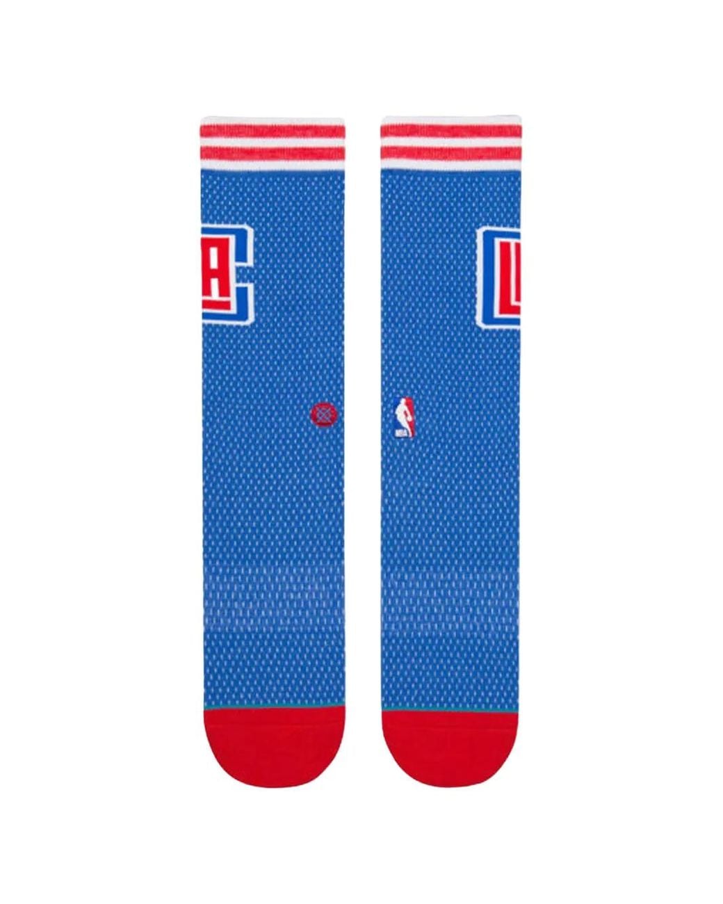 Stance Blue Los Angeles Clippers Logo-Detail Socks for men