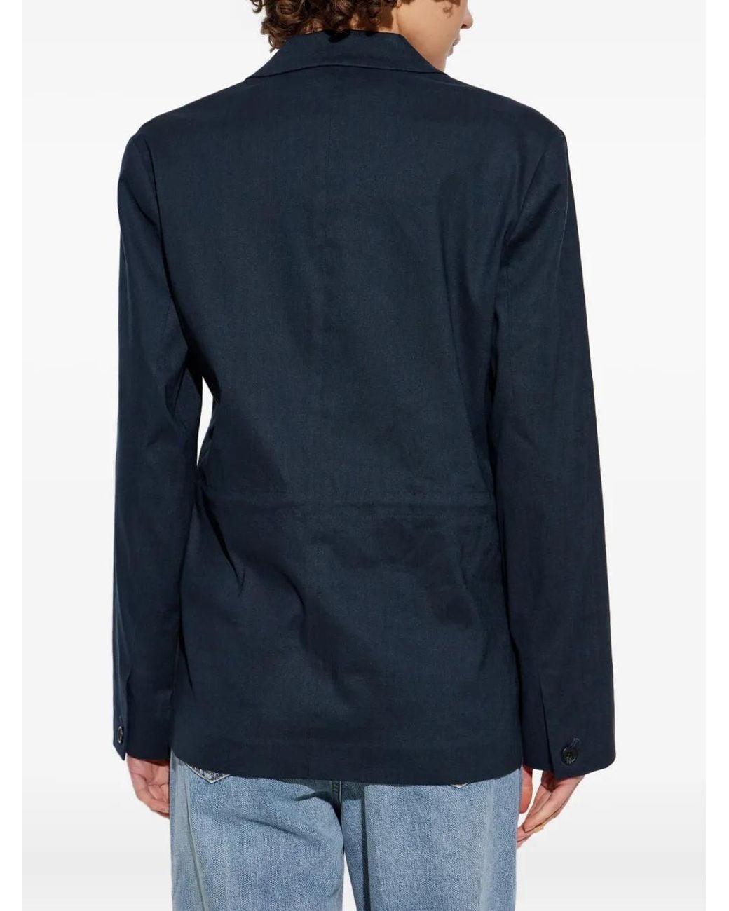 Rag & Bone Blue Single-Breasted Blazer