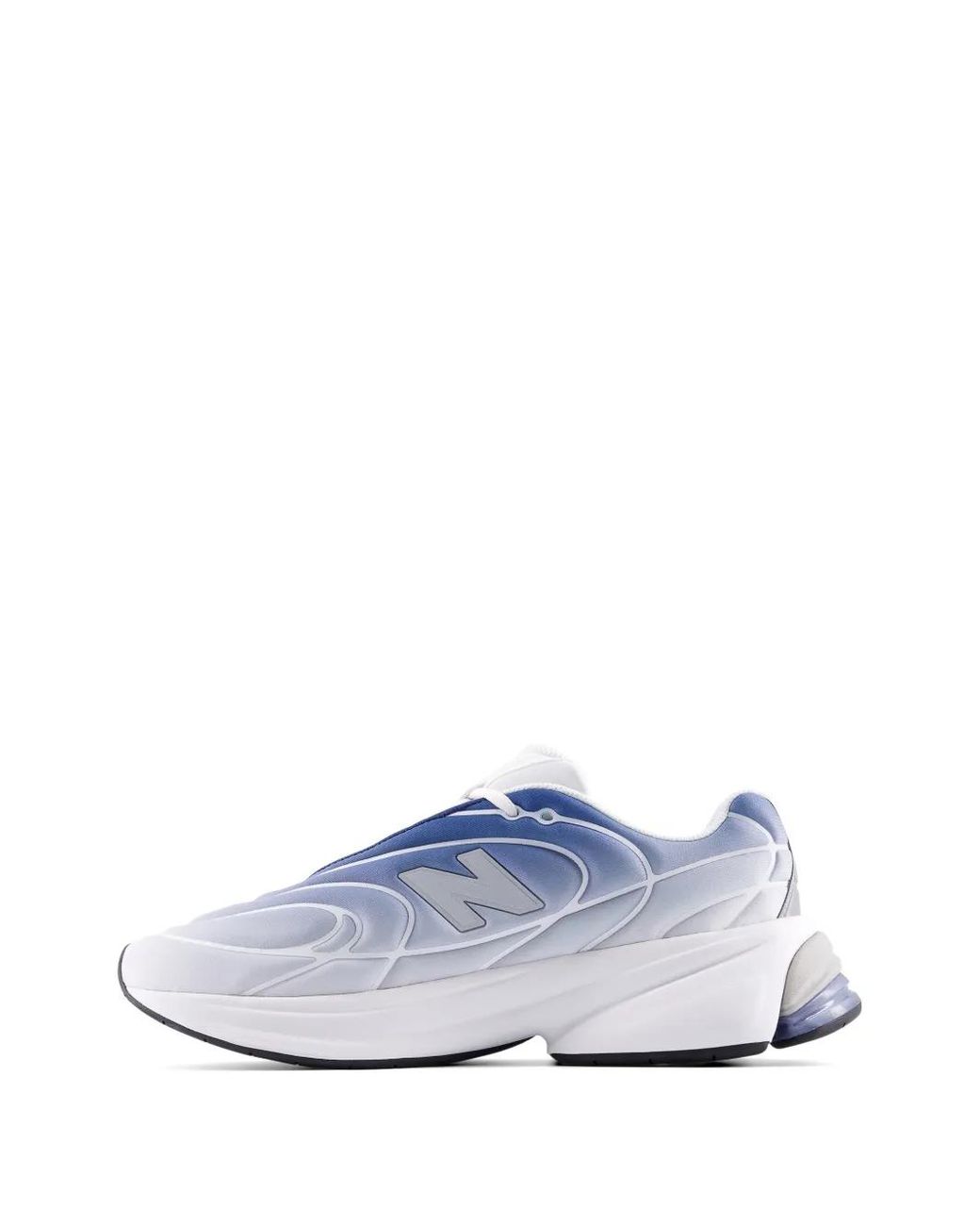 New Balance White Logo Panelled Sneakers
