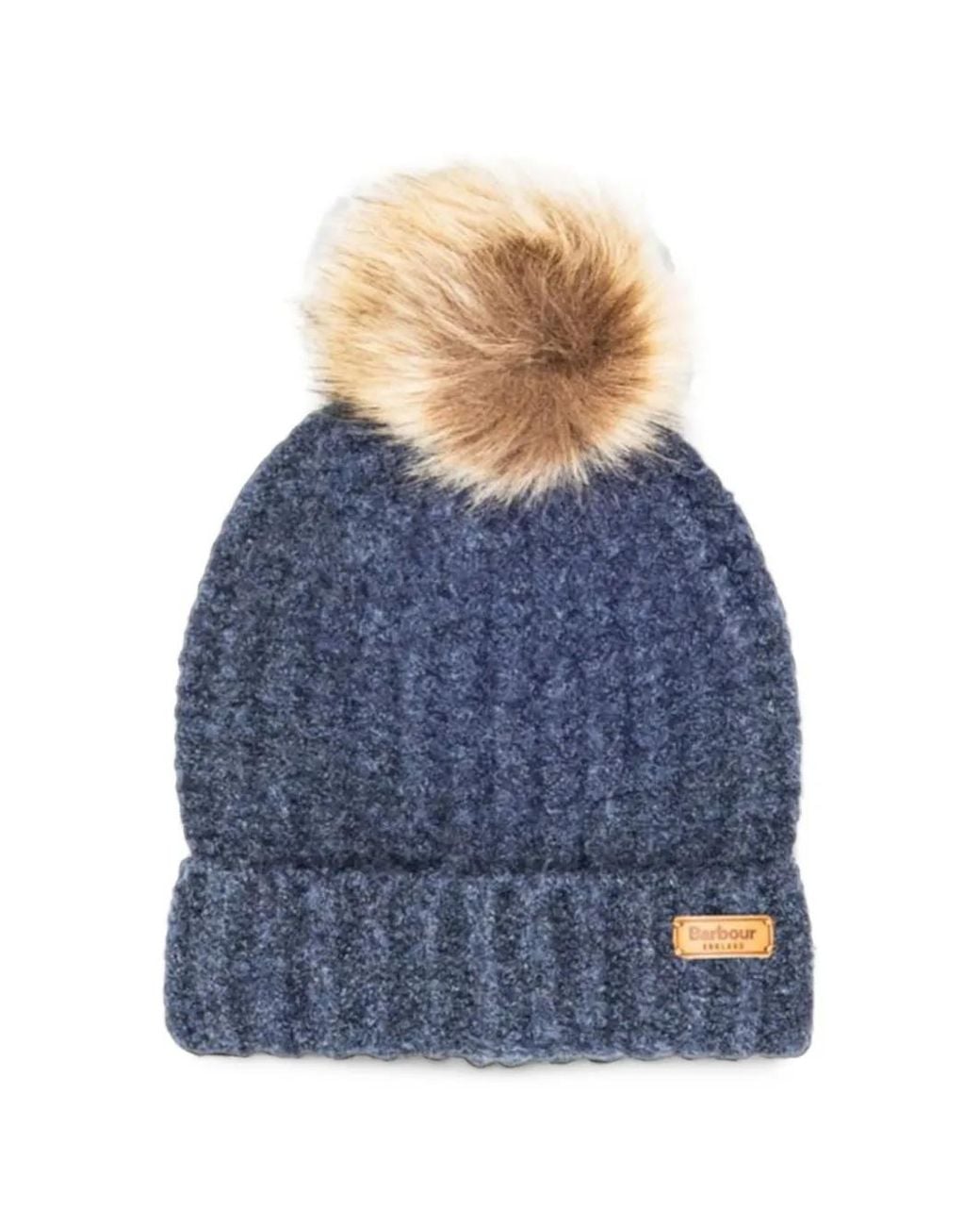Barbour Red Tartan Check Beanie Hat And Scarf Set