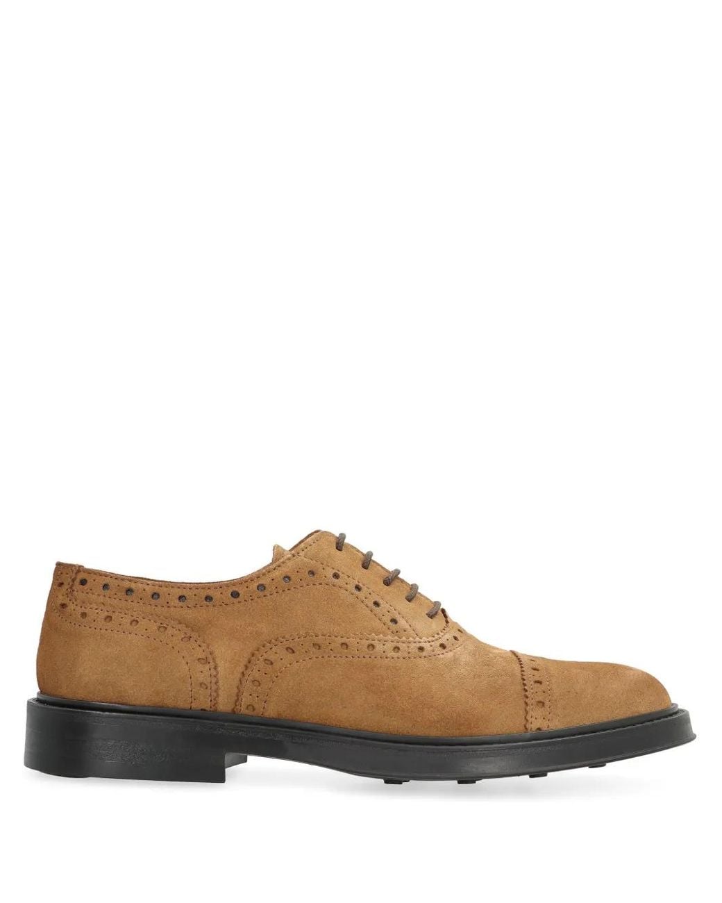 Bruno Magli Brown Suede Brogues for men