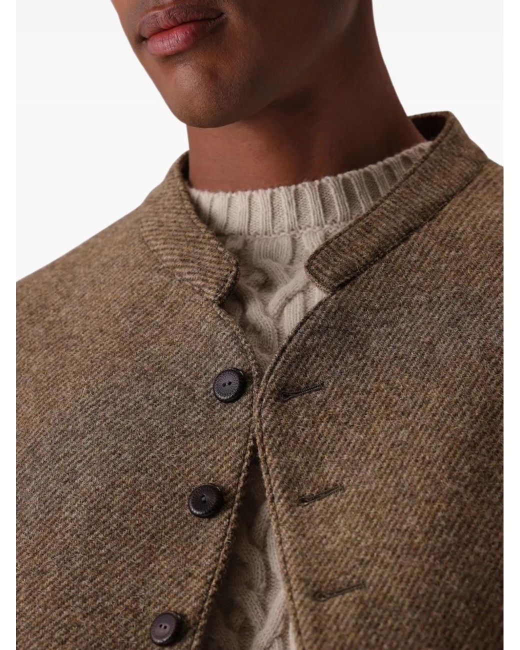 Fortela Green Yankee Single-Breasted Jacket for men