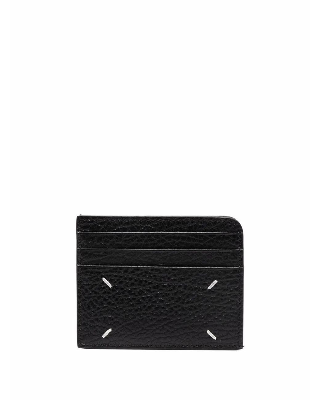 Maison Margiela Black Calfskin Cardholder