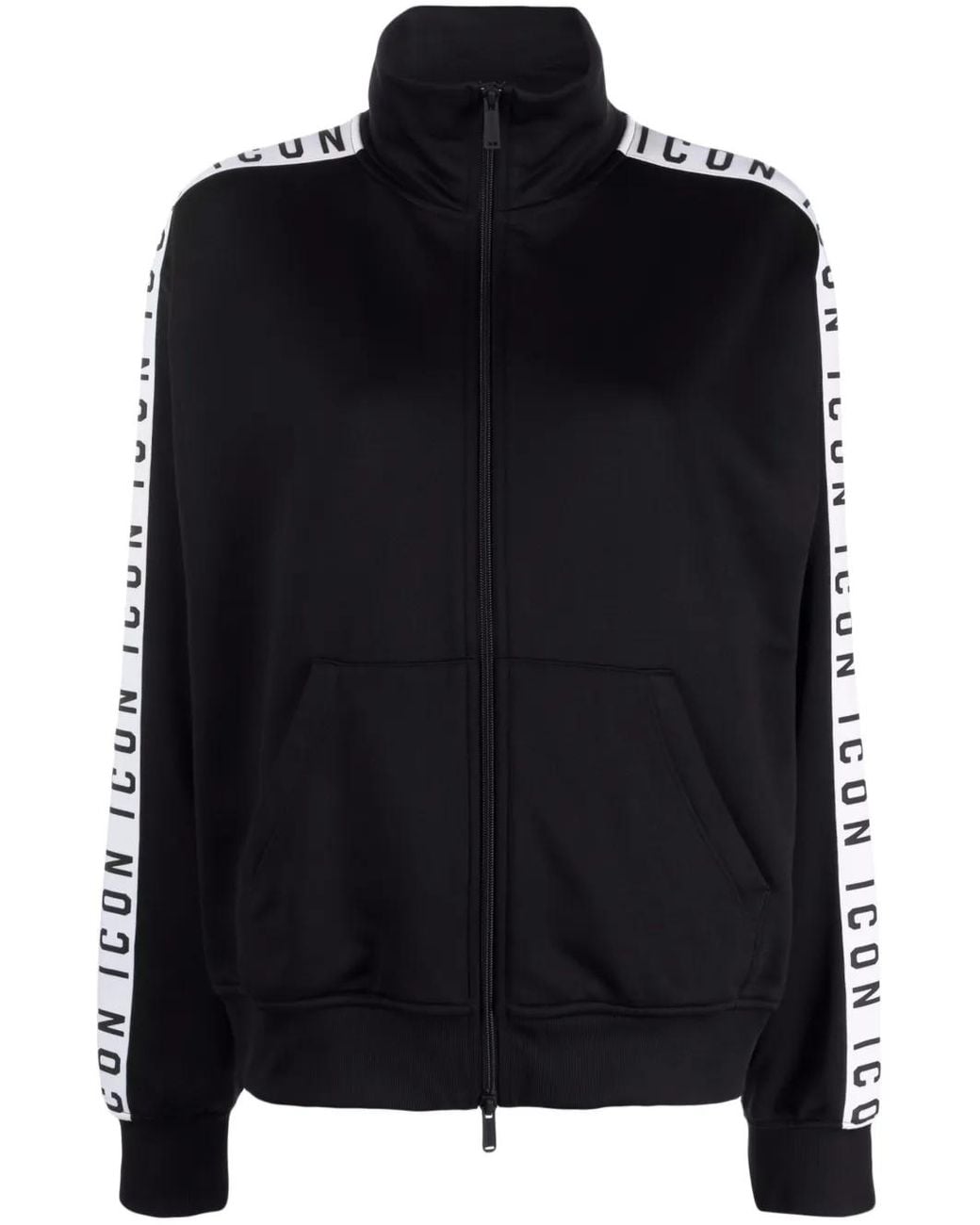 Giacca Icon Con Zip di DSquared² in Black