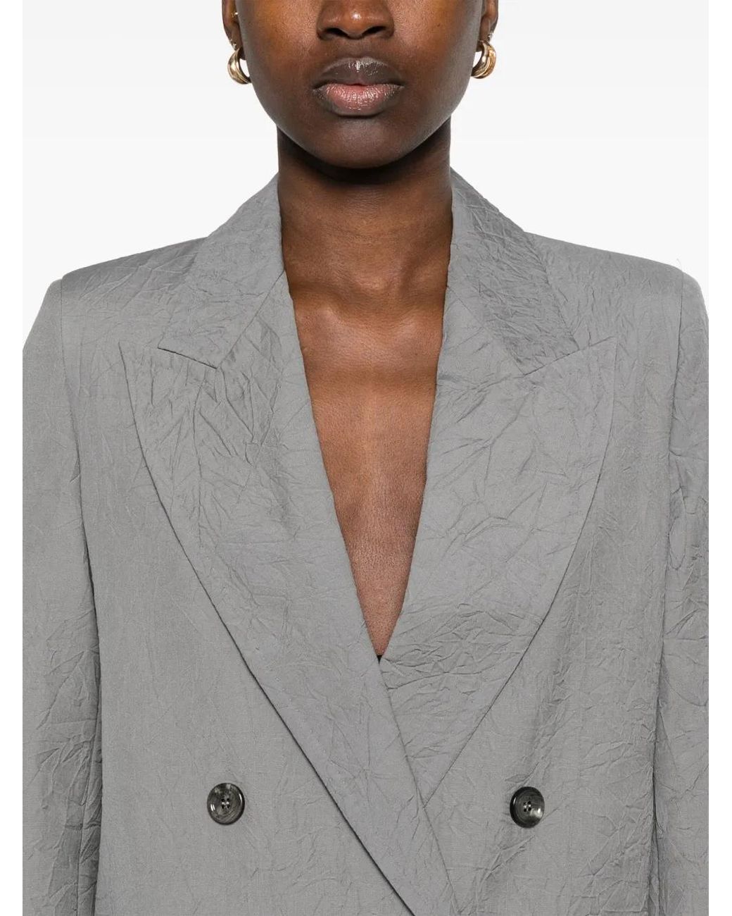 Blazer Abavo Max Mara de color Gray