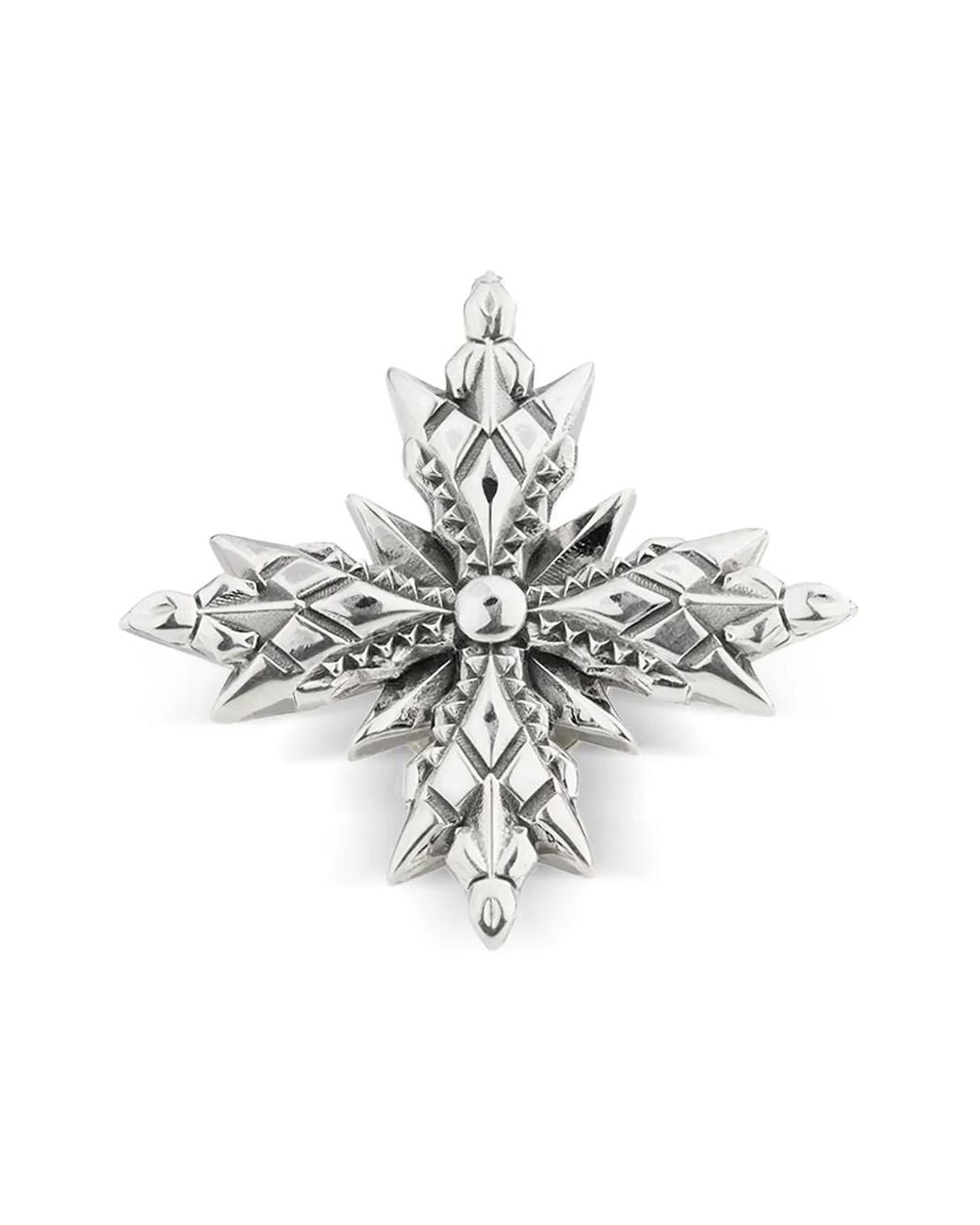 Emanuele Bicocchi Black Stella Ventis Star-Motif Brooch