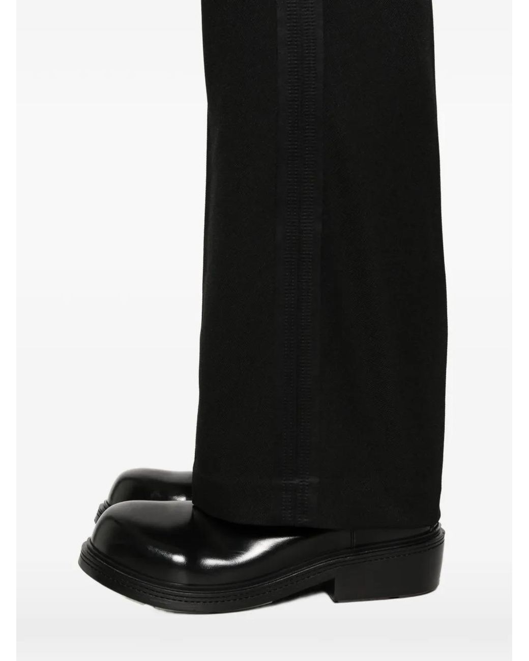 Kiko Kostadinov Black X Levi's Satin Trim Suit Trousers for men