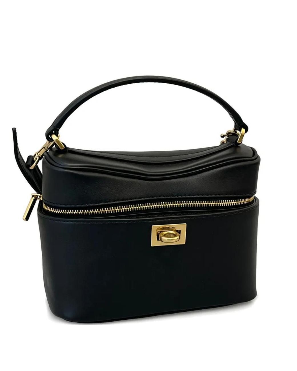 Balenciaga Black Rodeo Vanity Tote Bag