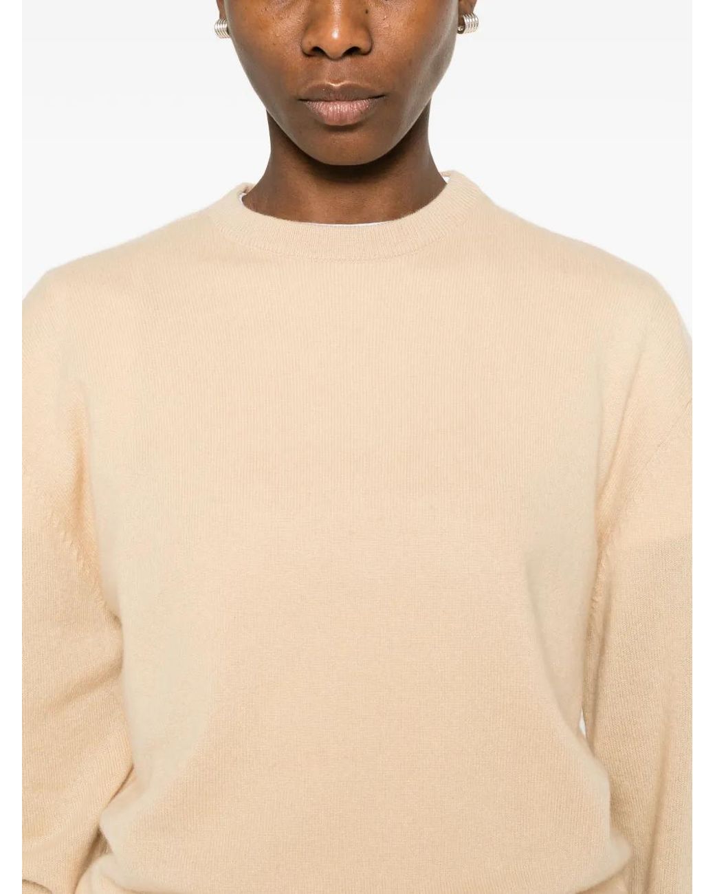 Totême  Natural Crew-Neck Sweater