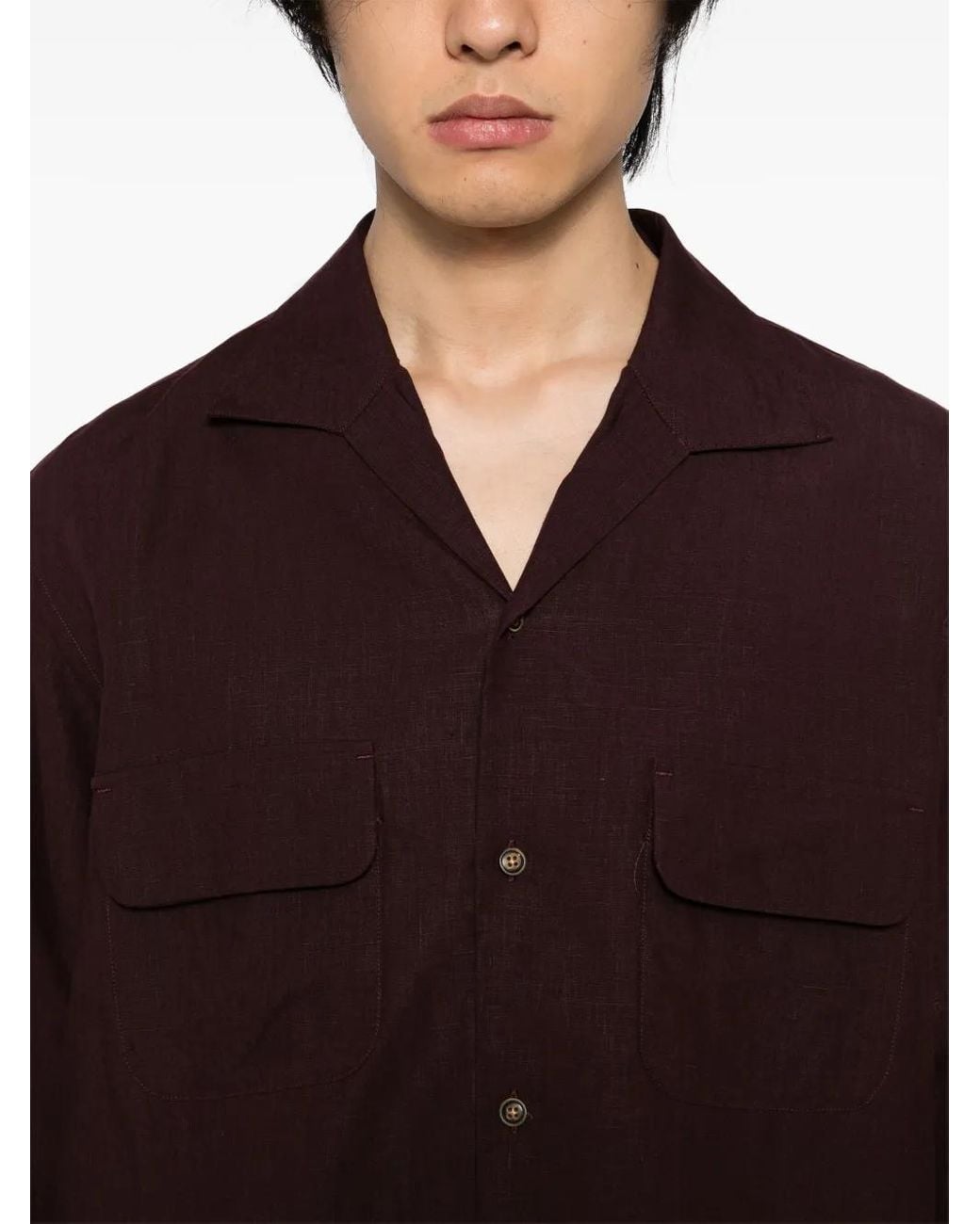 CALMLENCE Open-Collared Shirt for men