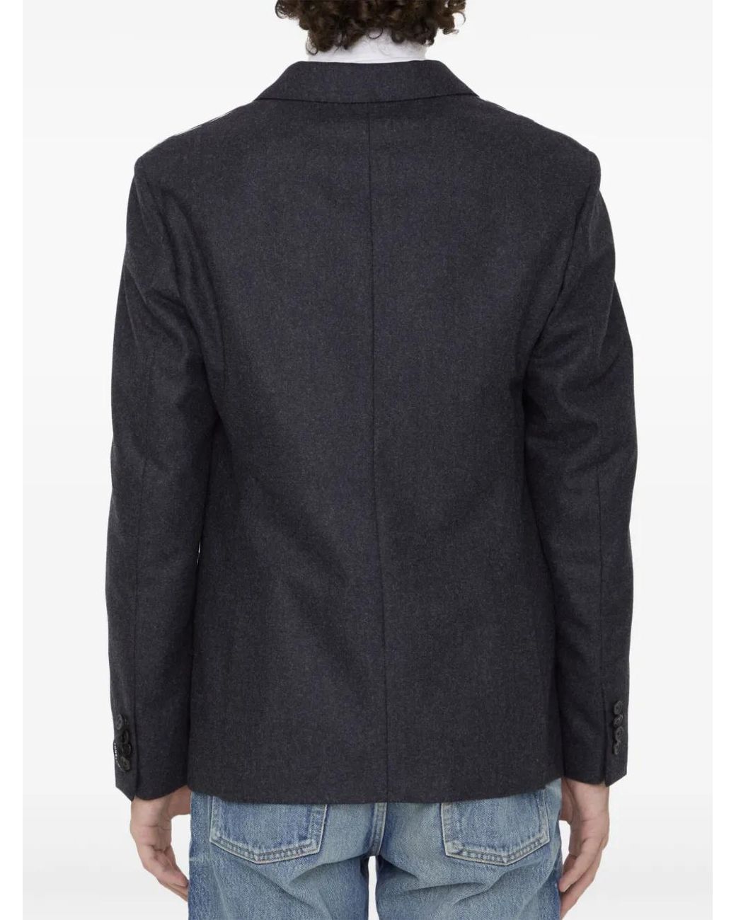 Blazer À Design Texturé Tonello pour homme en coloris Blue