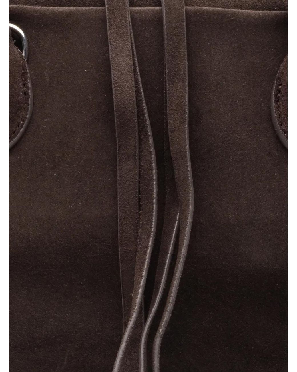 ELEH Brown Heart-Charm Tote Bag