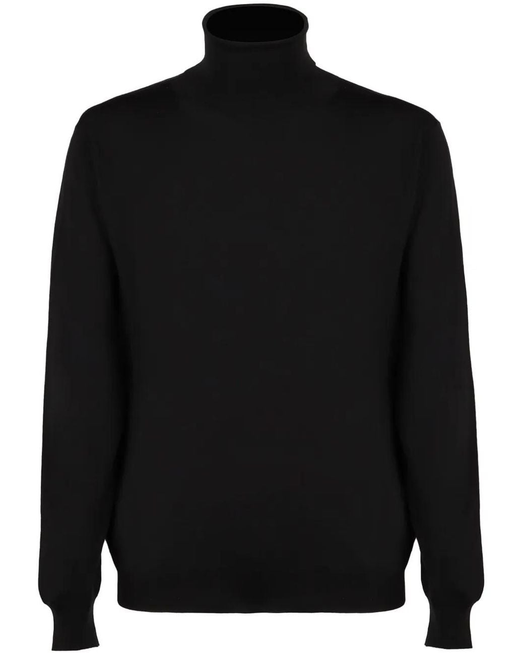 Kiton Klassischer Pullover in Black für Herren
