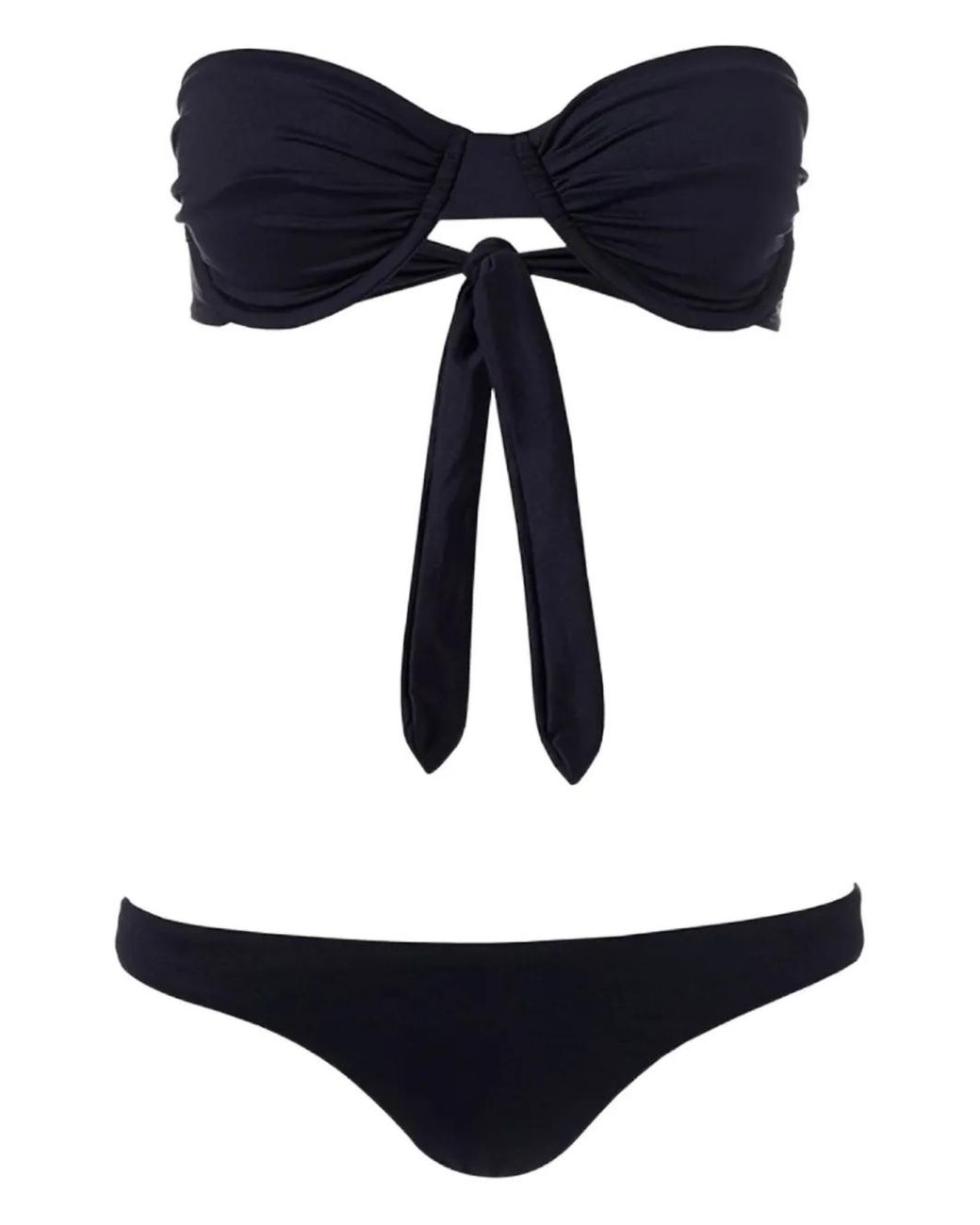 Melissa Odabash Black Barbados Bikini Bottom