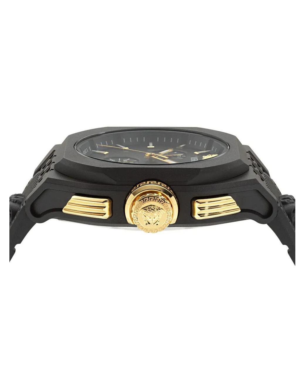 Versace Black V-Legend Chrono 44Mm Watch for men