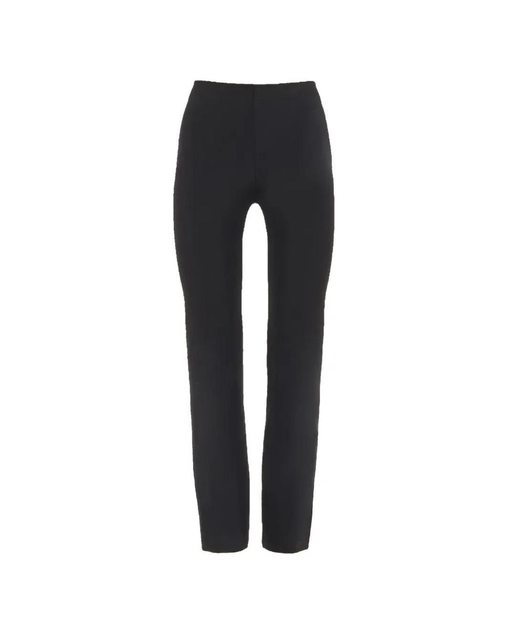 Wolford Black Midnight Grace Straight-Leg Trousers