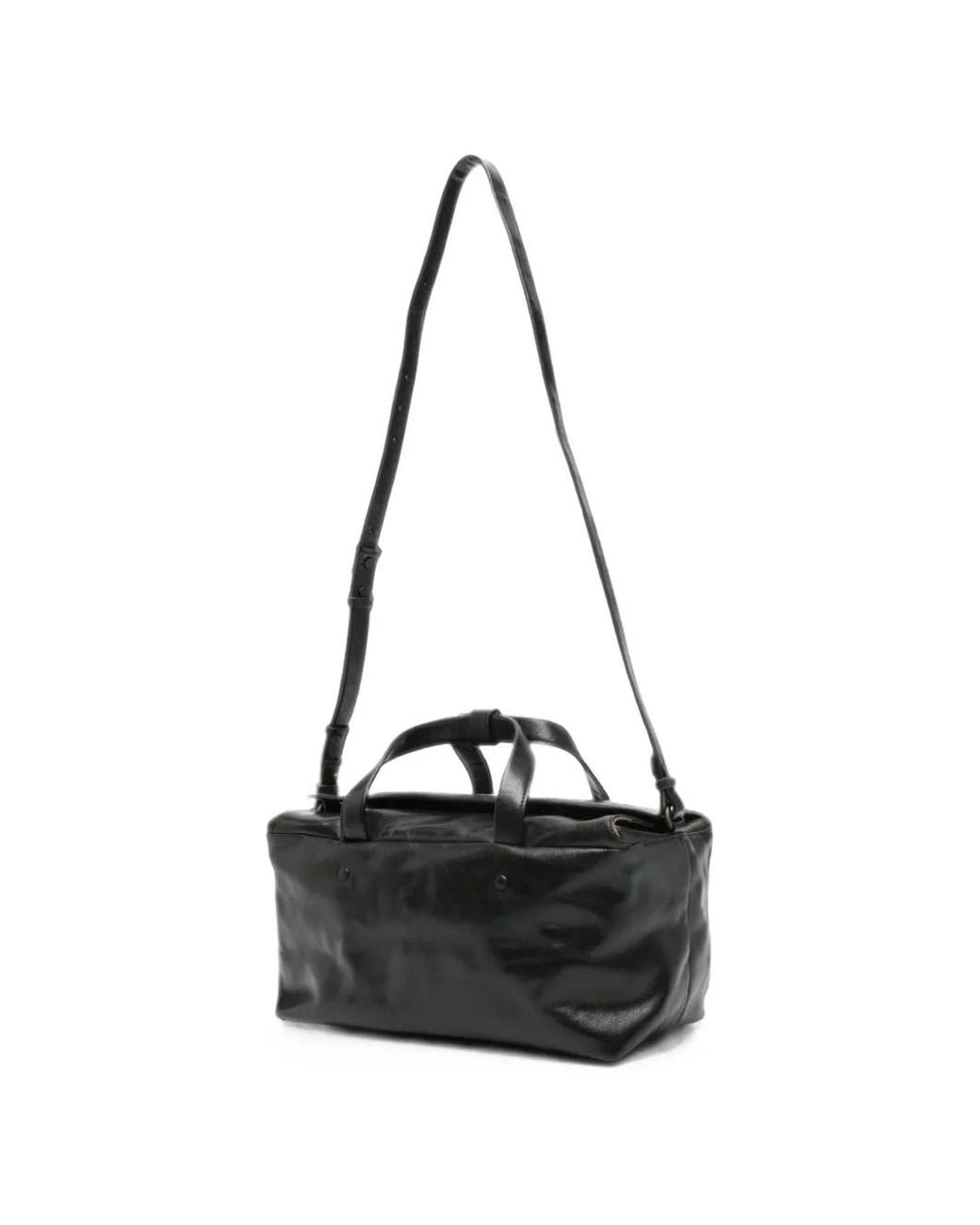 Dylan George Black Two-Handle Tote Bag