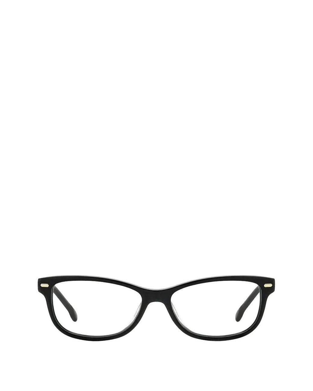 Carrera Black Rectangle-Frame Glasses