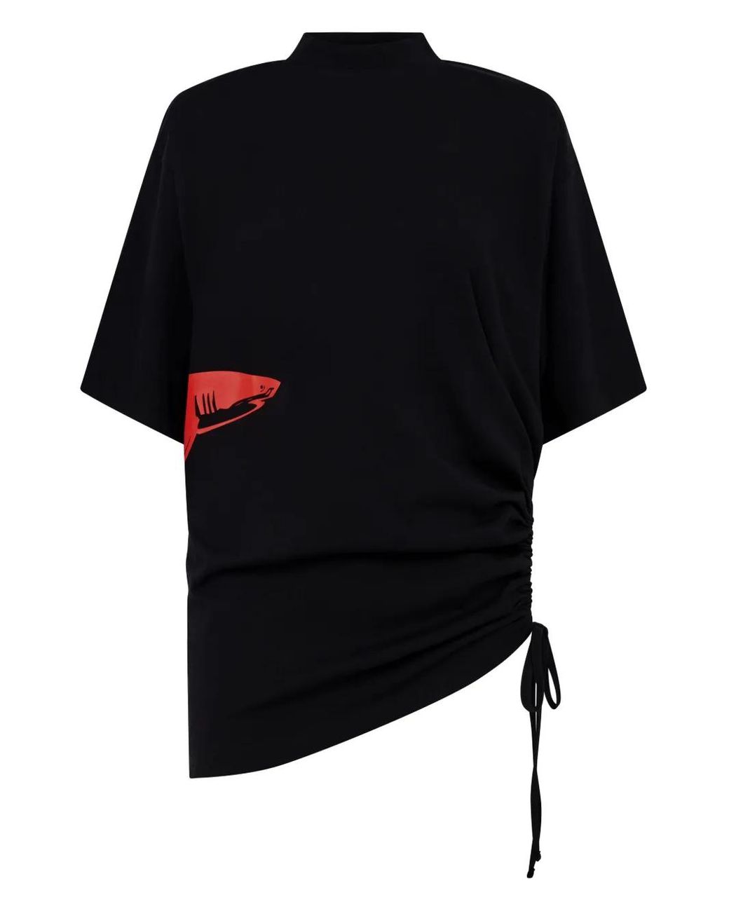 Let's Swim Black Shark T-Shirt