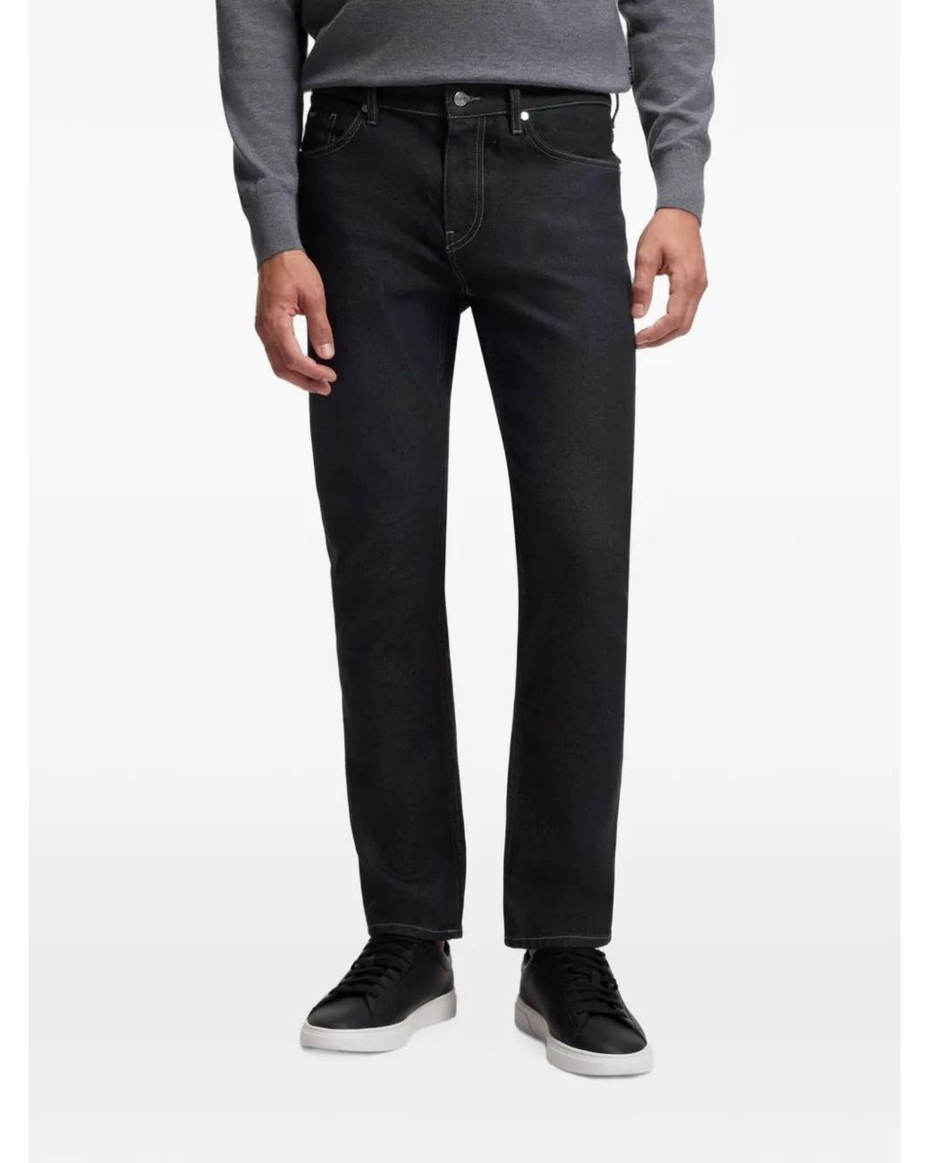 Vaqueros Con Corte Slim Boss de hombre de color Blue