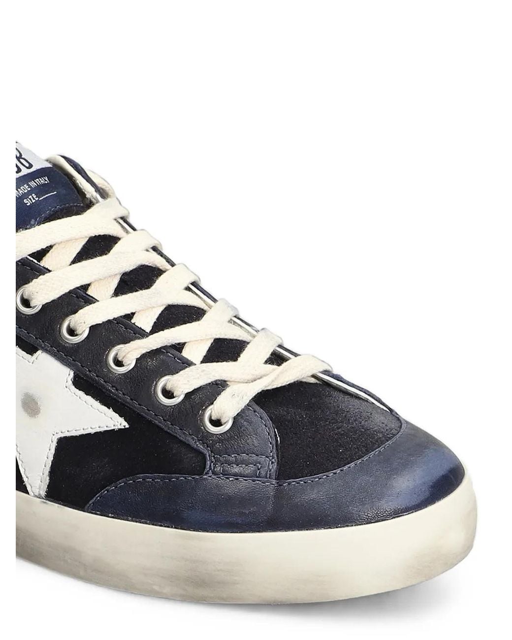 Golden Goose Deluxe Brand White Super-Star Distressed-Effect Sneakers for men