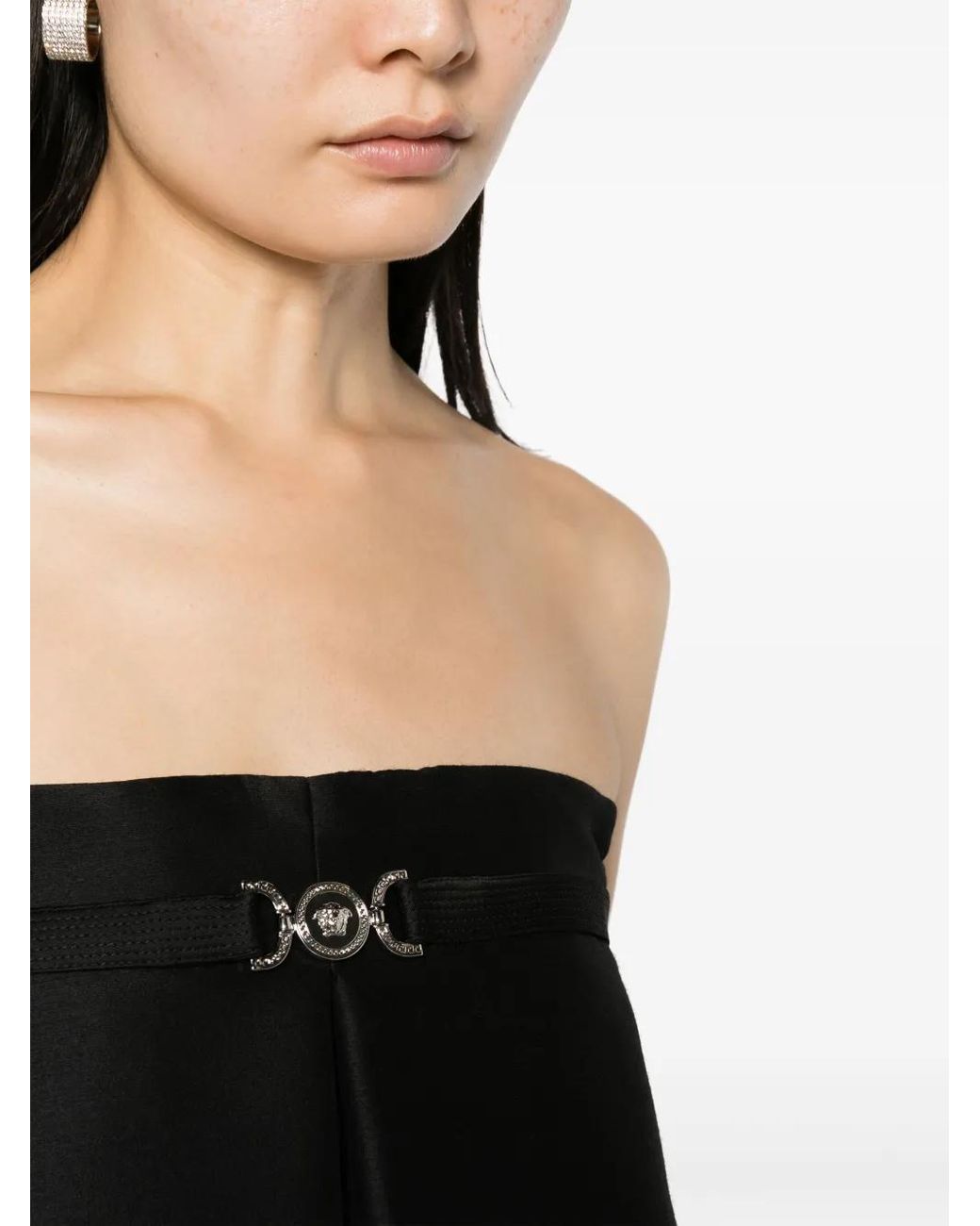 Versace Black Dresses