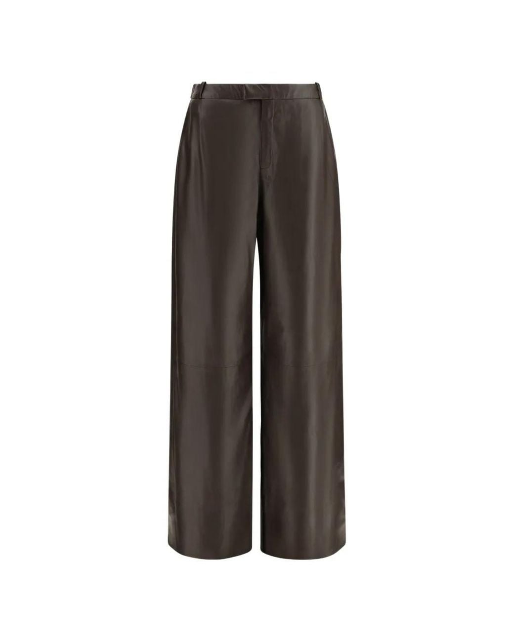 Arma Brown Bea Lambskin Trousers