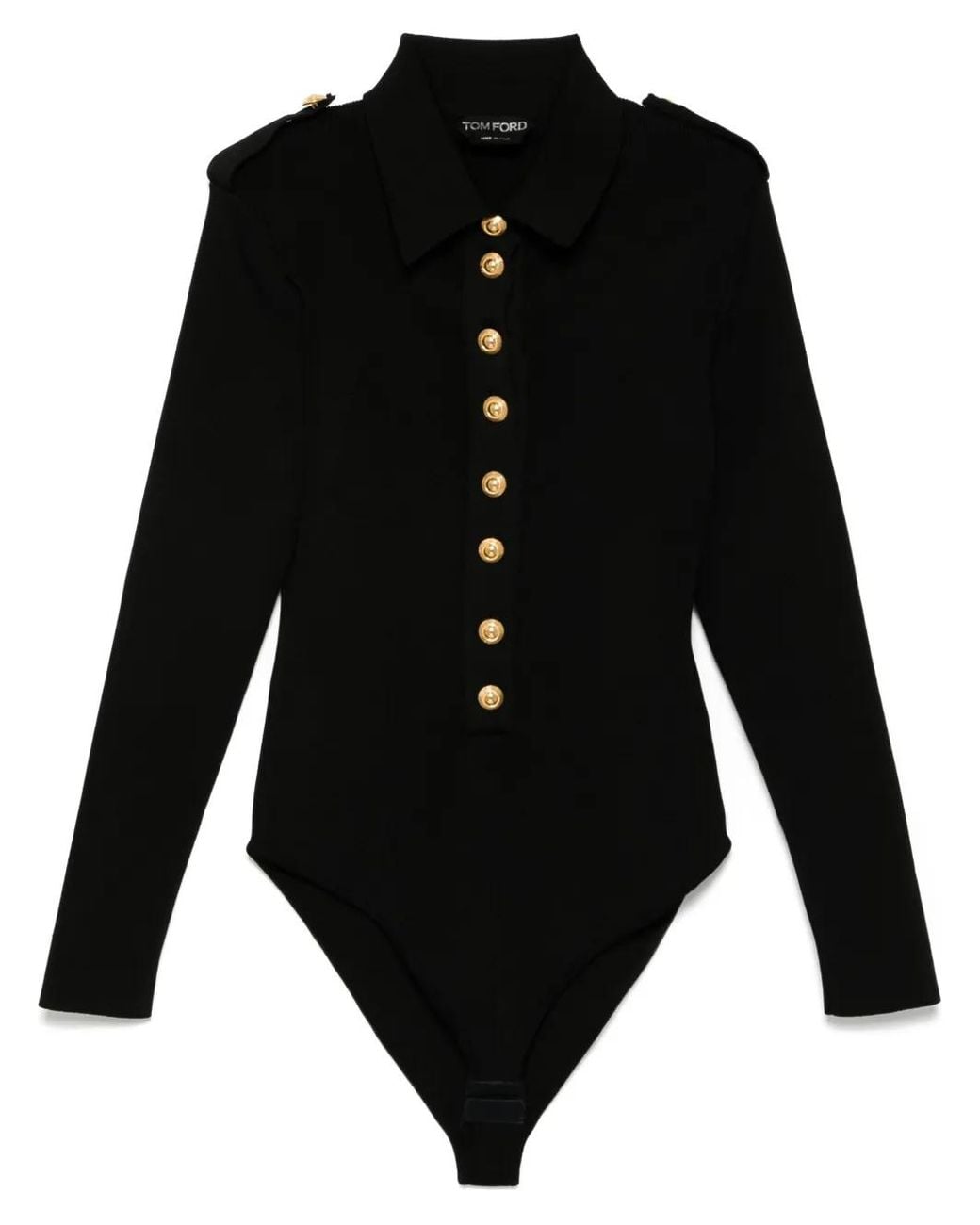 Tom Ford Ribgebreide Body in het Black
