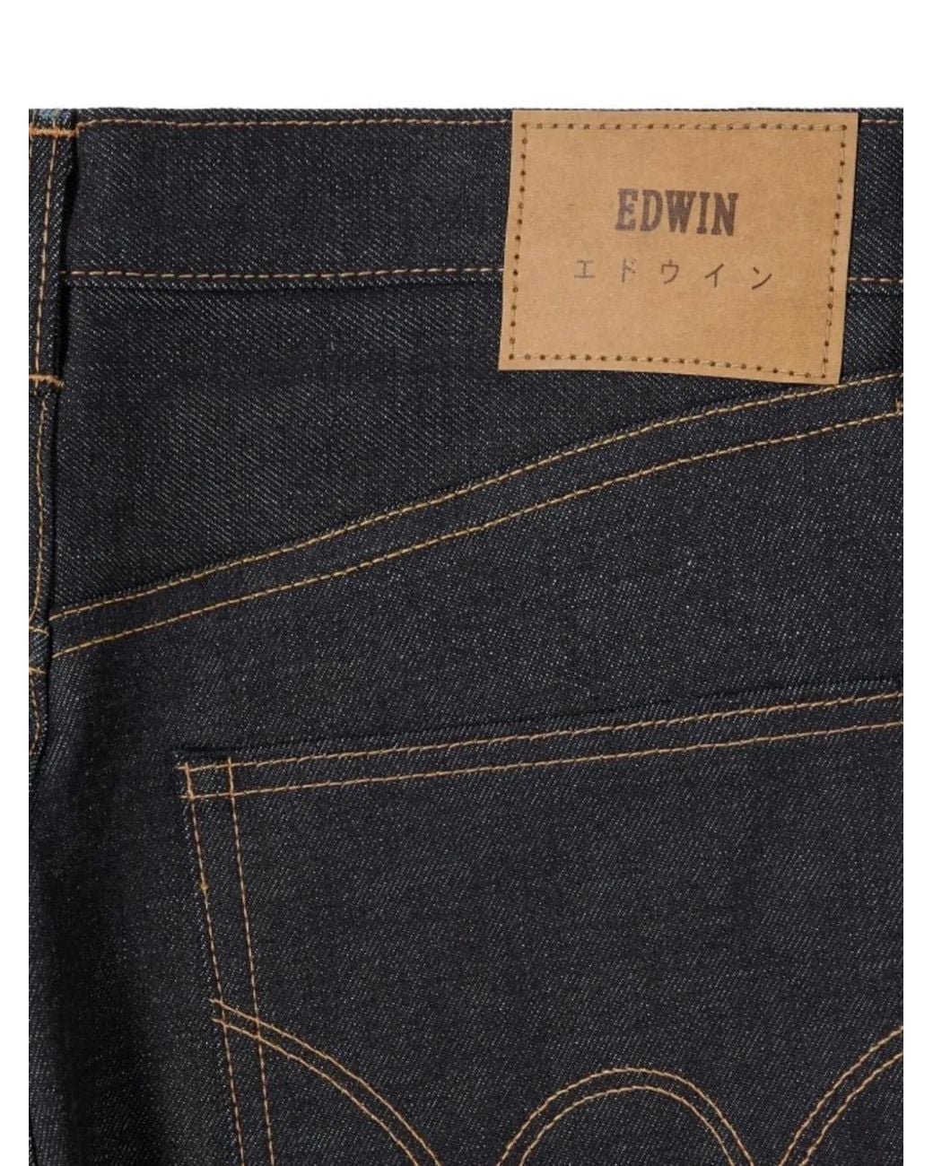 Edwin Blue Wide-Leg Jeans for men