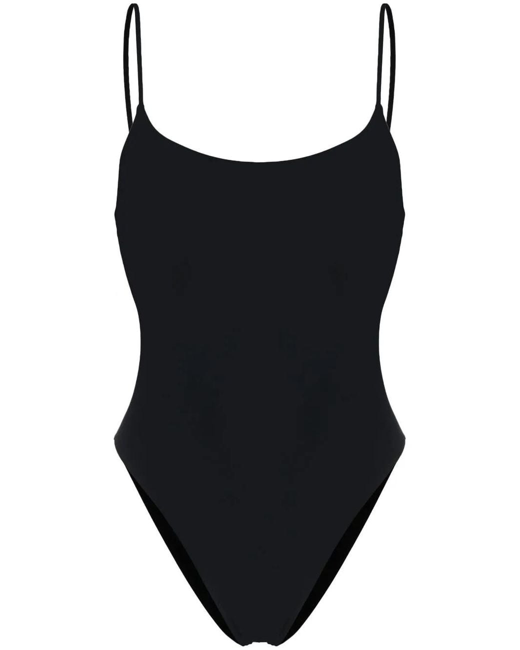 Lido Black Trentasei U-Neck Swimsuit