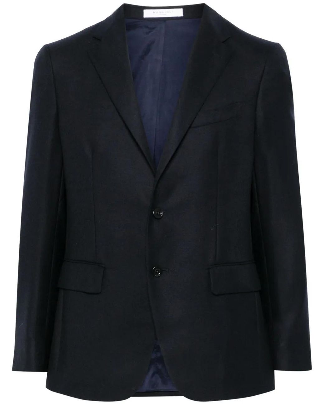 Blazer Con Botón Boglioli de hombre de color Blue
